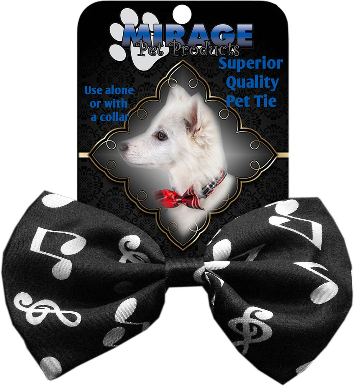 Mirage Pet Products Dog Bow Tie, Classical Music