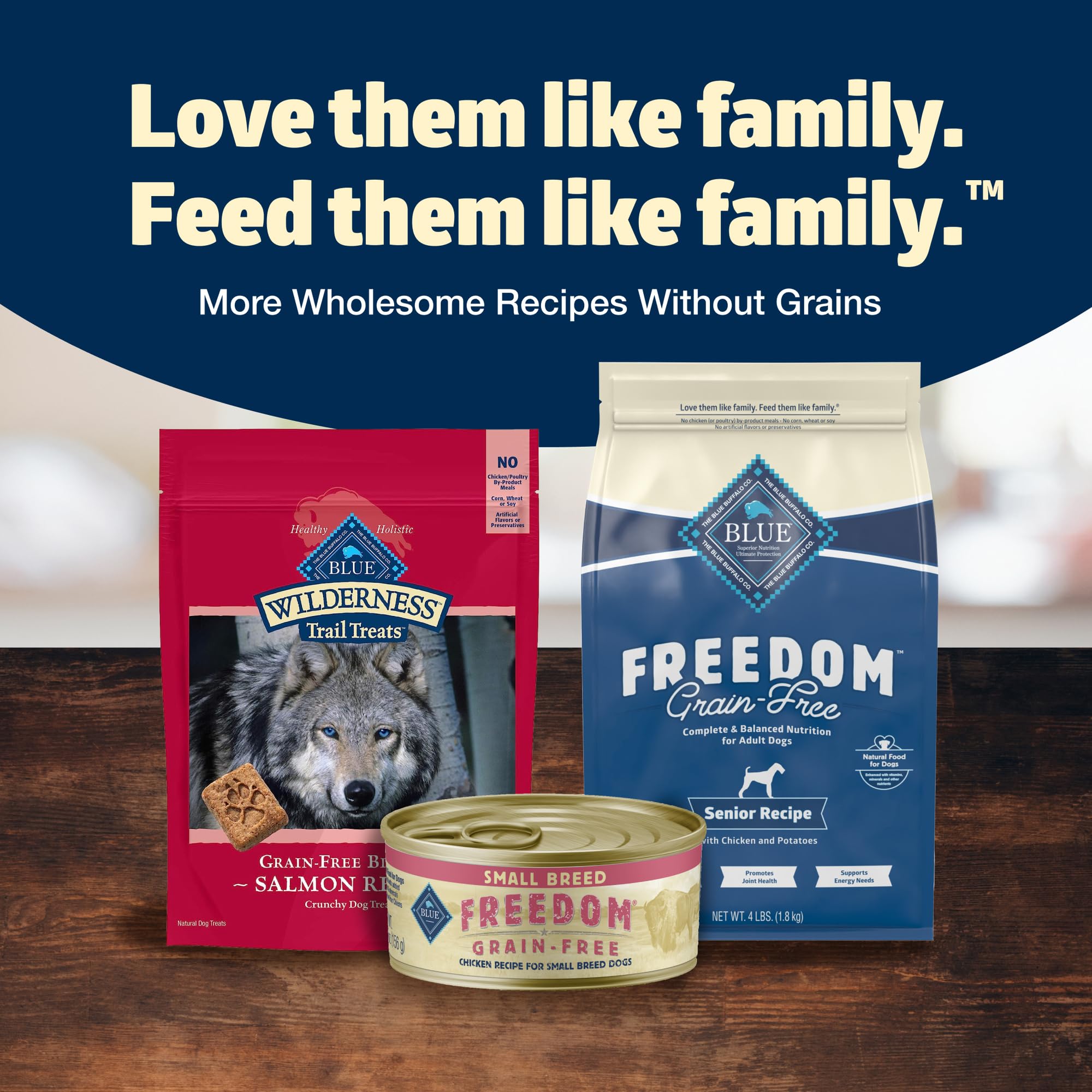 Blue Buffalo Freedom Grain-Free Small Breed Wet Dog Food, Supports High Energy Needs, Made in the USA With Natural Ingredients,