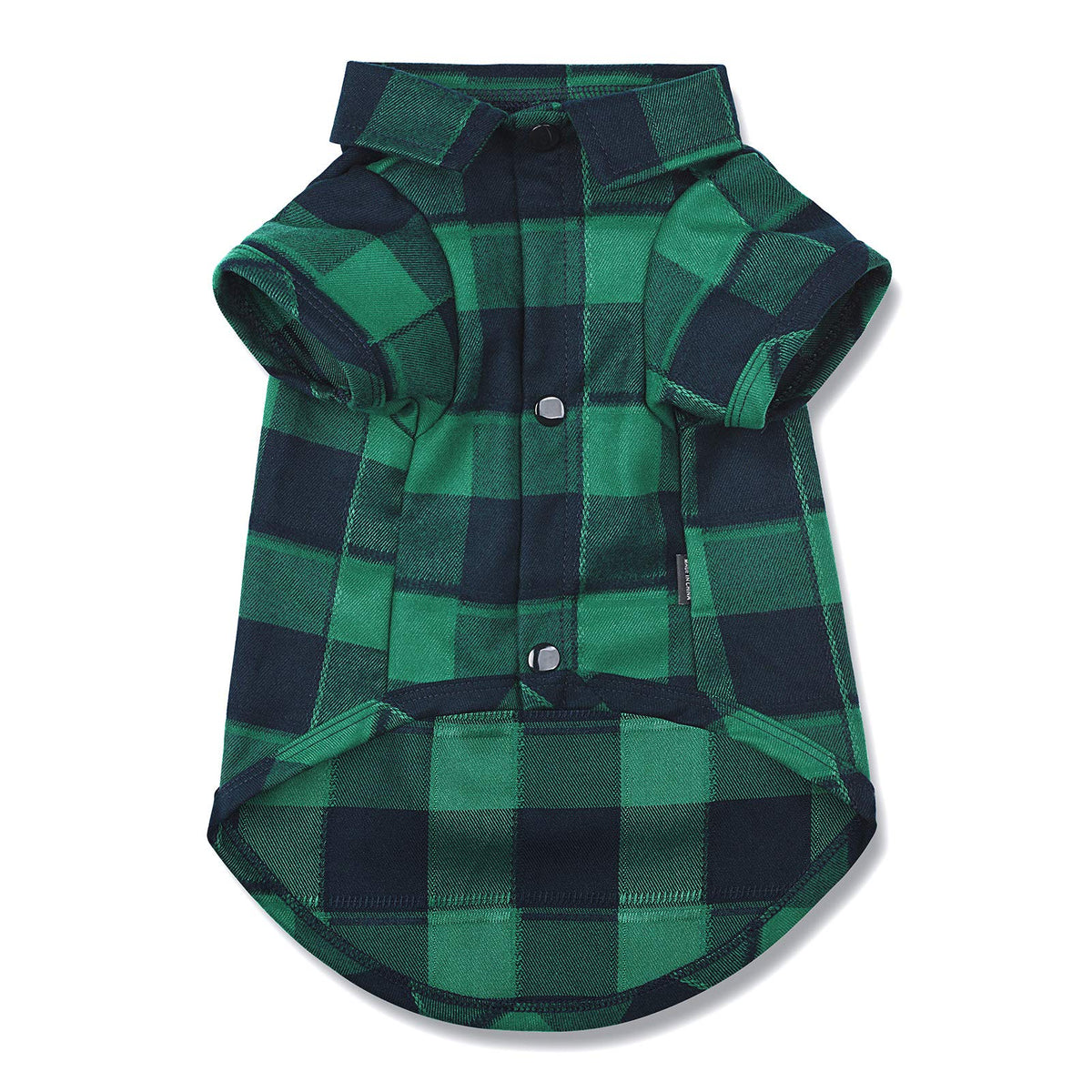 Ctilfelix Dog Shirt Plaid Puppy Clothes For Small Medium Large Dogs Cats Boy Girl Kitten Soft Pet T-Shirt Breathable Tee Outfit Adorable Grid Apparel Halloween Thanksgiving [Green#1; M]