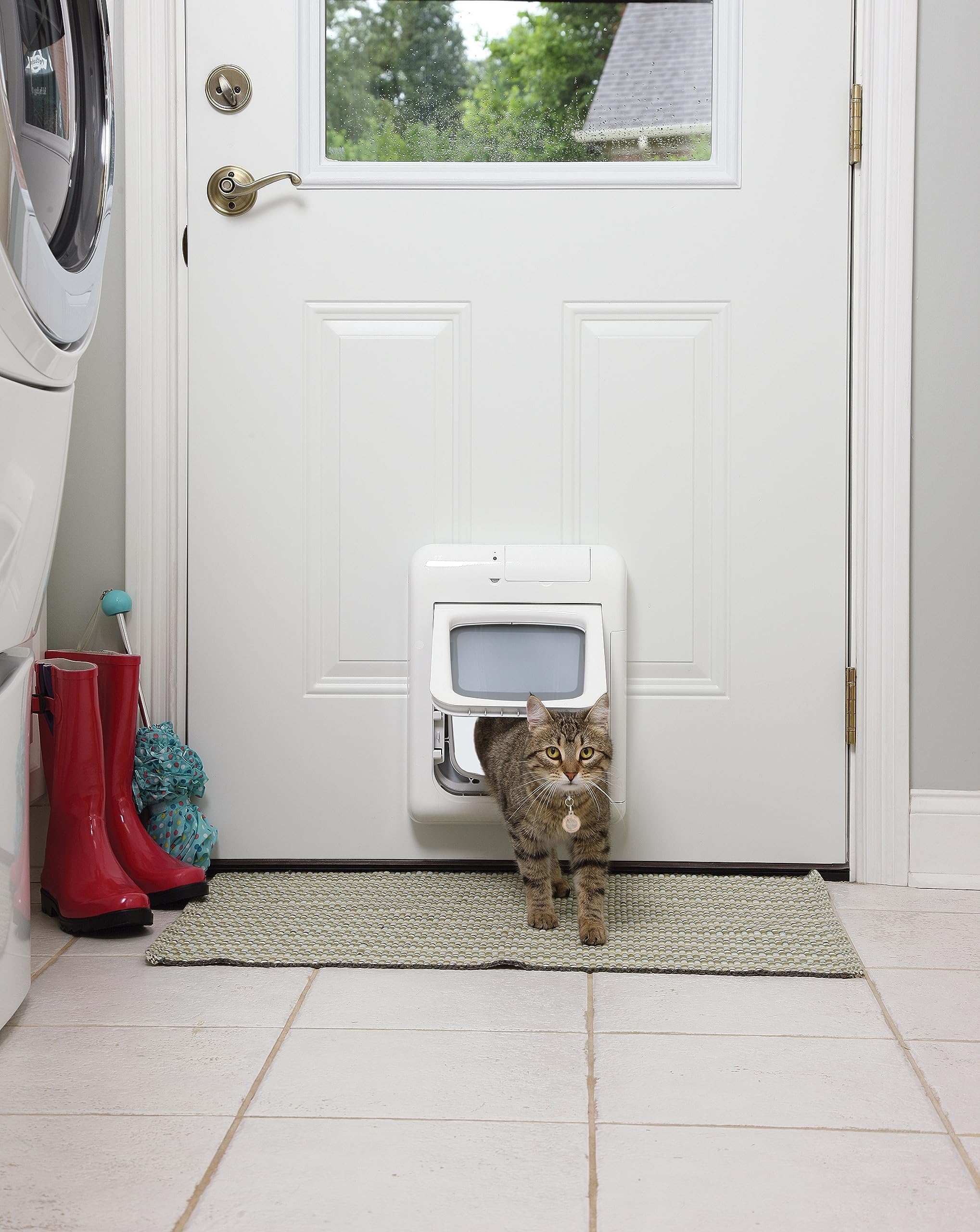 Petsafe Microchip Key Fob, Exclusive Entry, Non-Microchipped Cats,White