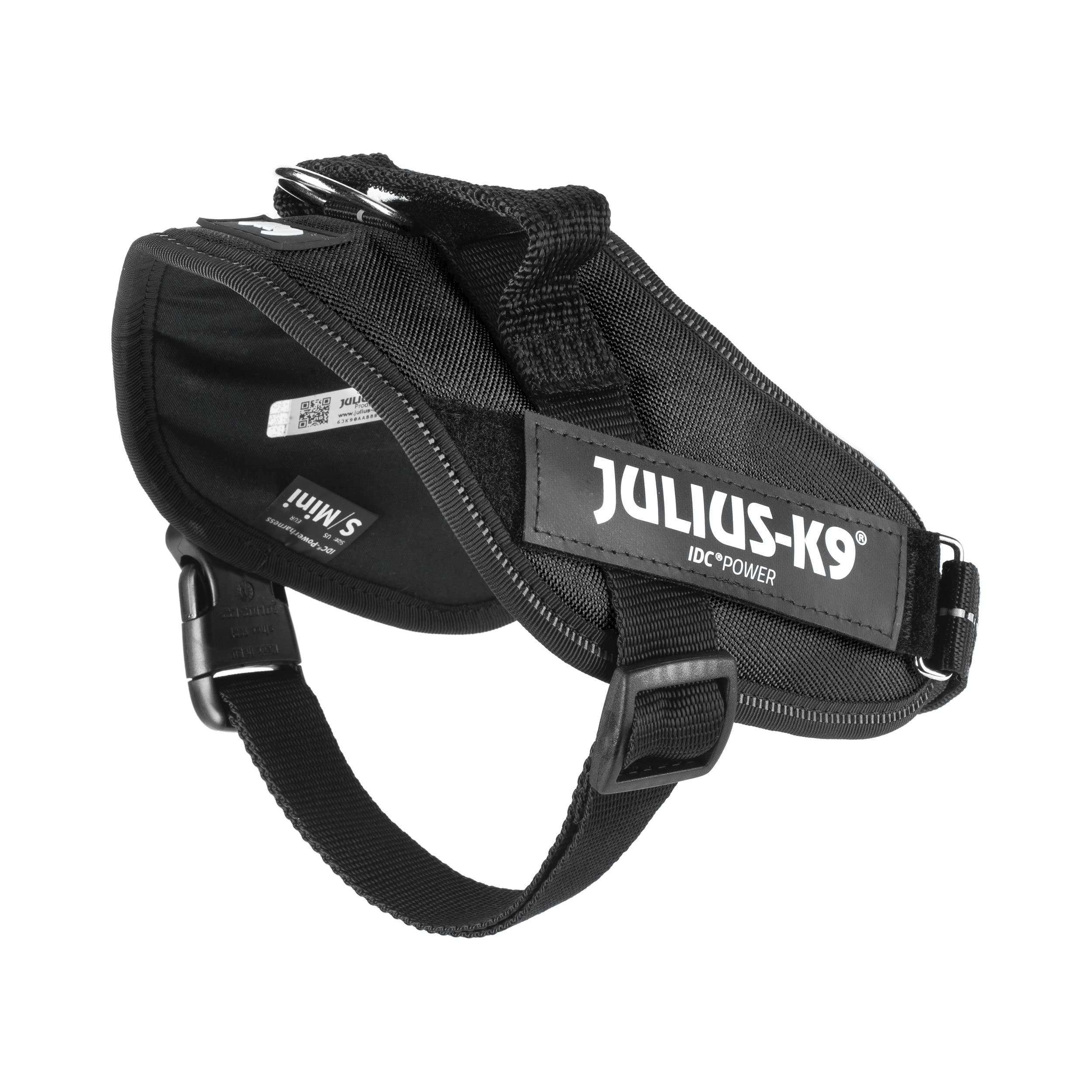 Julius-K9, 16Idc-P-M, Idc Powerharness, Dog Harness, Size: Mini, Black