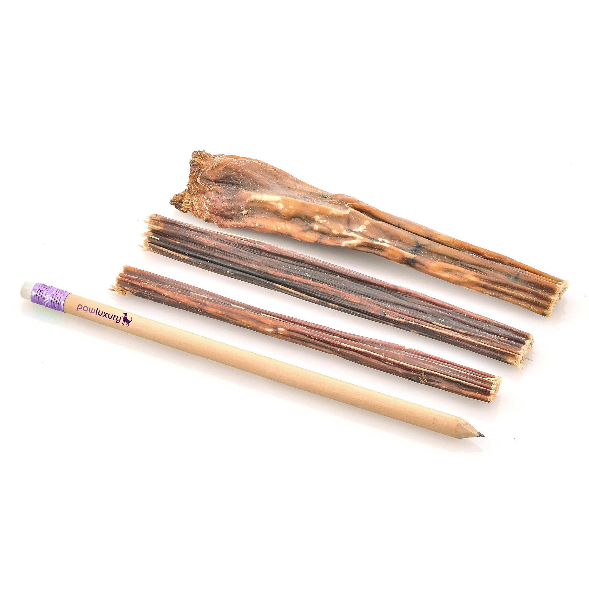 6-Inch Gullet Sticks By Pawluxury (12 Pack) All-Natural Beef Dog Treats