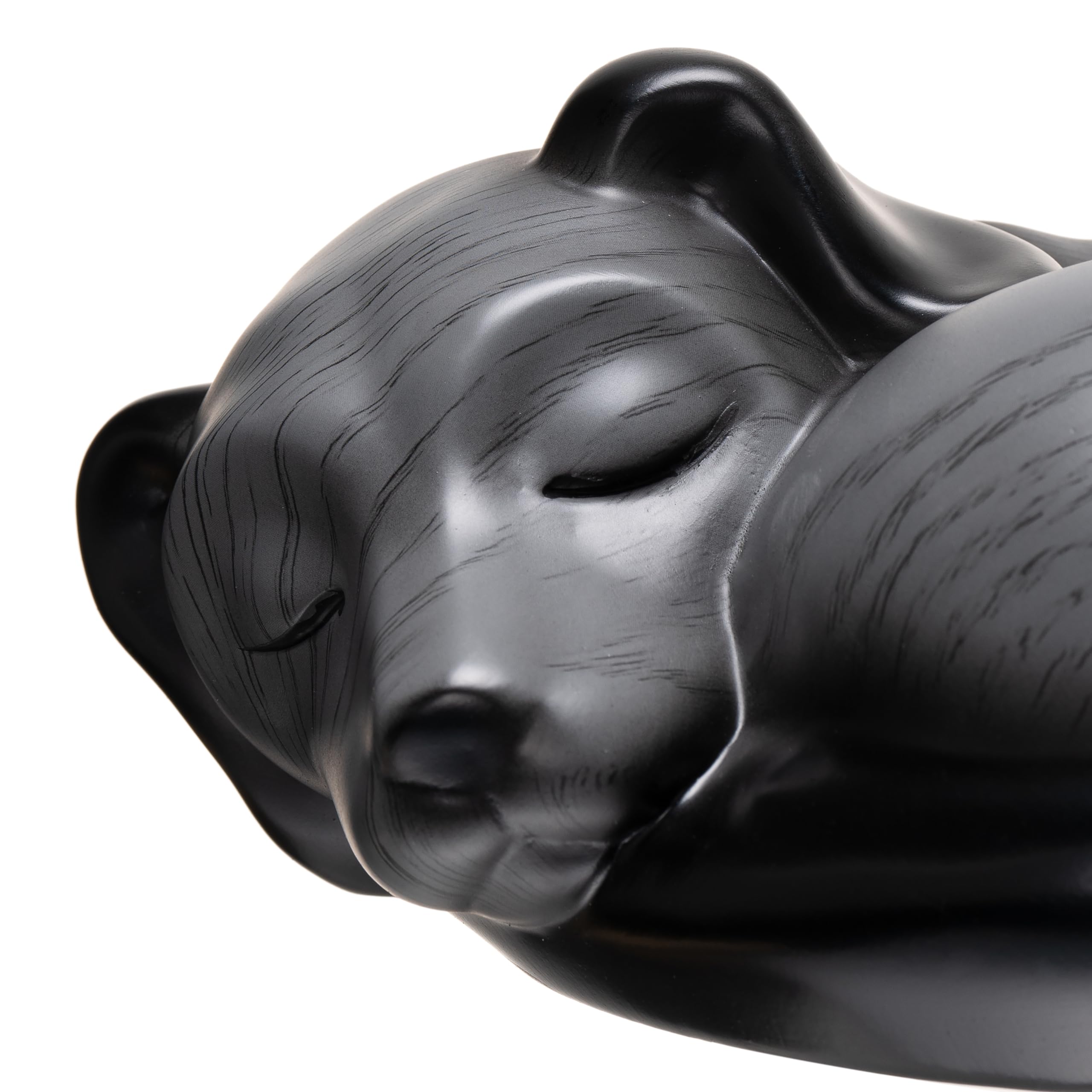 Kriss Art Pet Urns,Sleeping Resin Cremation Dog Urn, Dog Urns For Ashes, Small Animal Urn(Gray)
