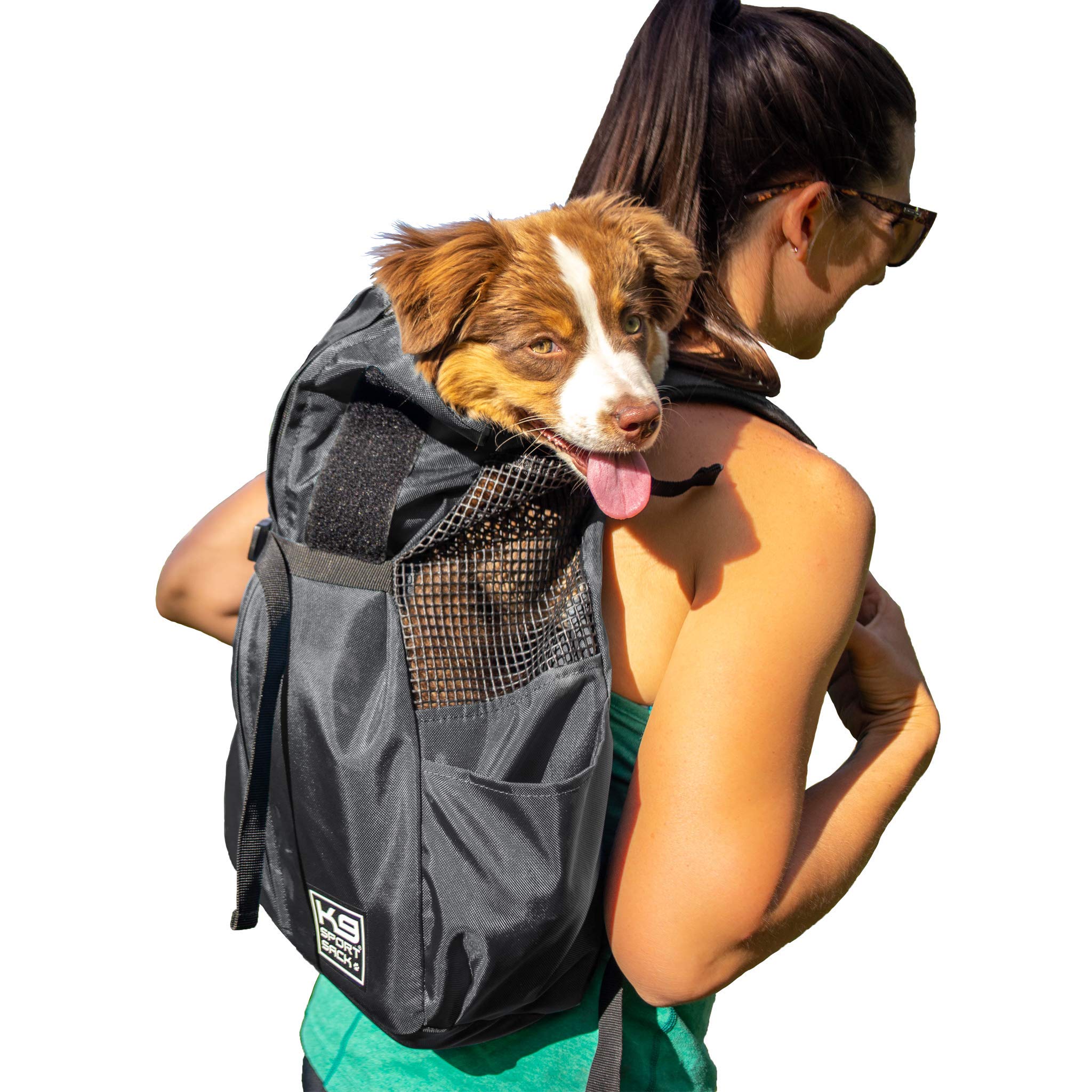 K9 Sport Sack Trainer | Dog Carrier Dog Backpack For Pets (X-Small, Irongate)