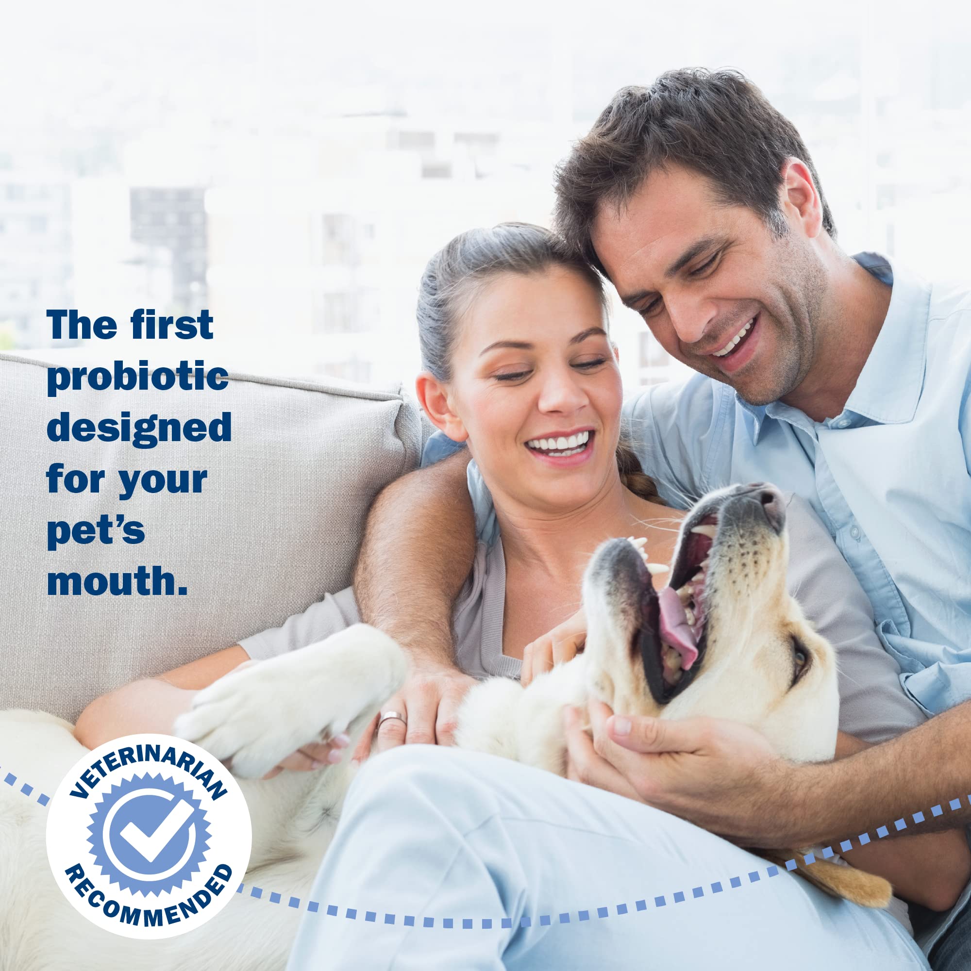 Probiora for Dogs | Dog Probiotic Supplement for Oral Care | Pet Probiotics to Reduce Bad Breath | Dog Nutritional Supplement fo