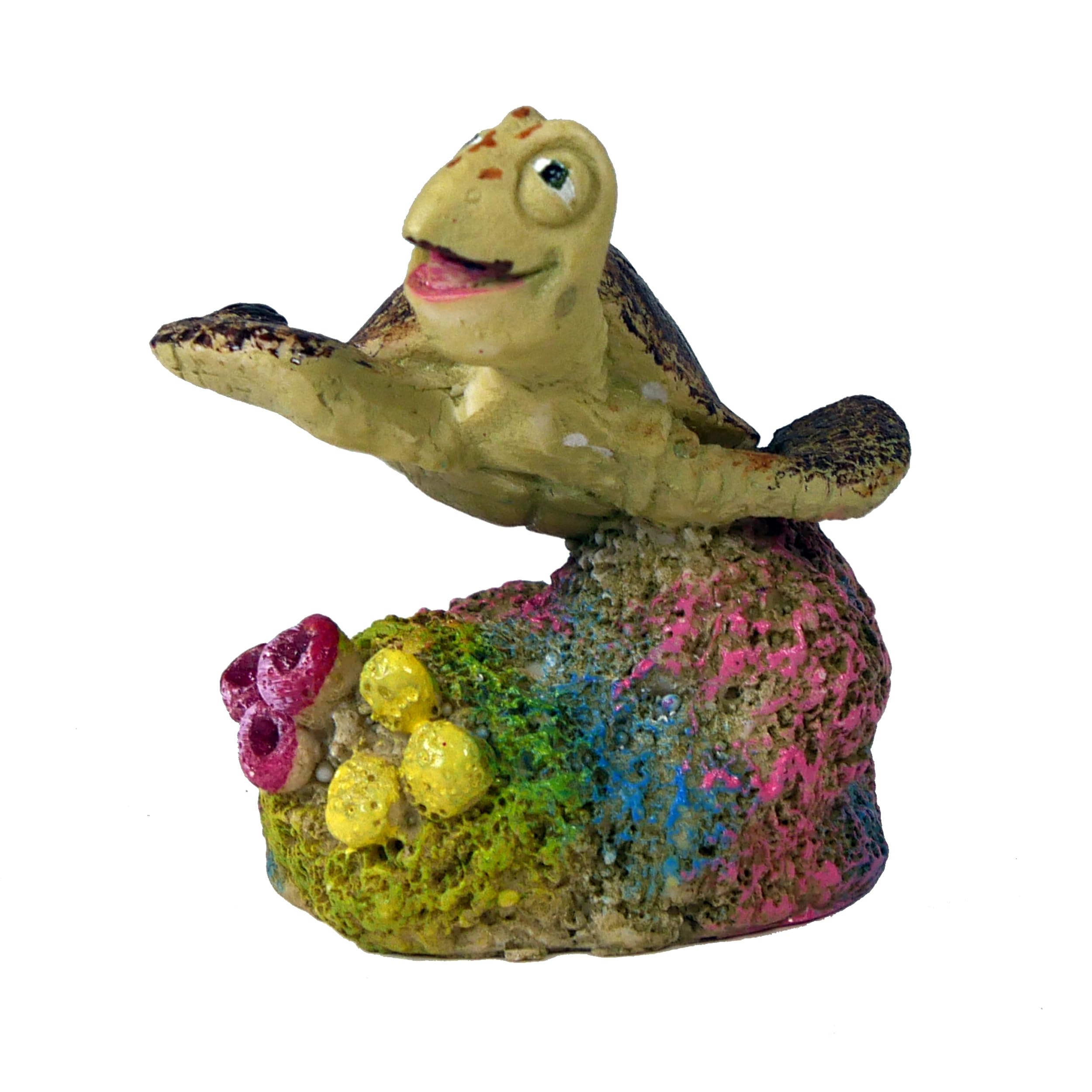 Penn-Plax Finding Nemo Resin Ornament Aquarium Decor, Crush, 3' X 2.5' X 2.5'