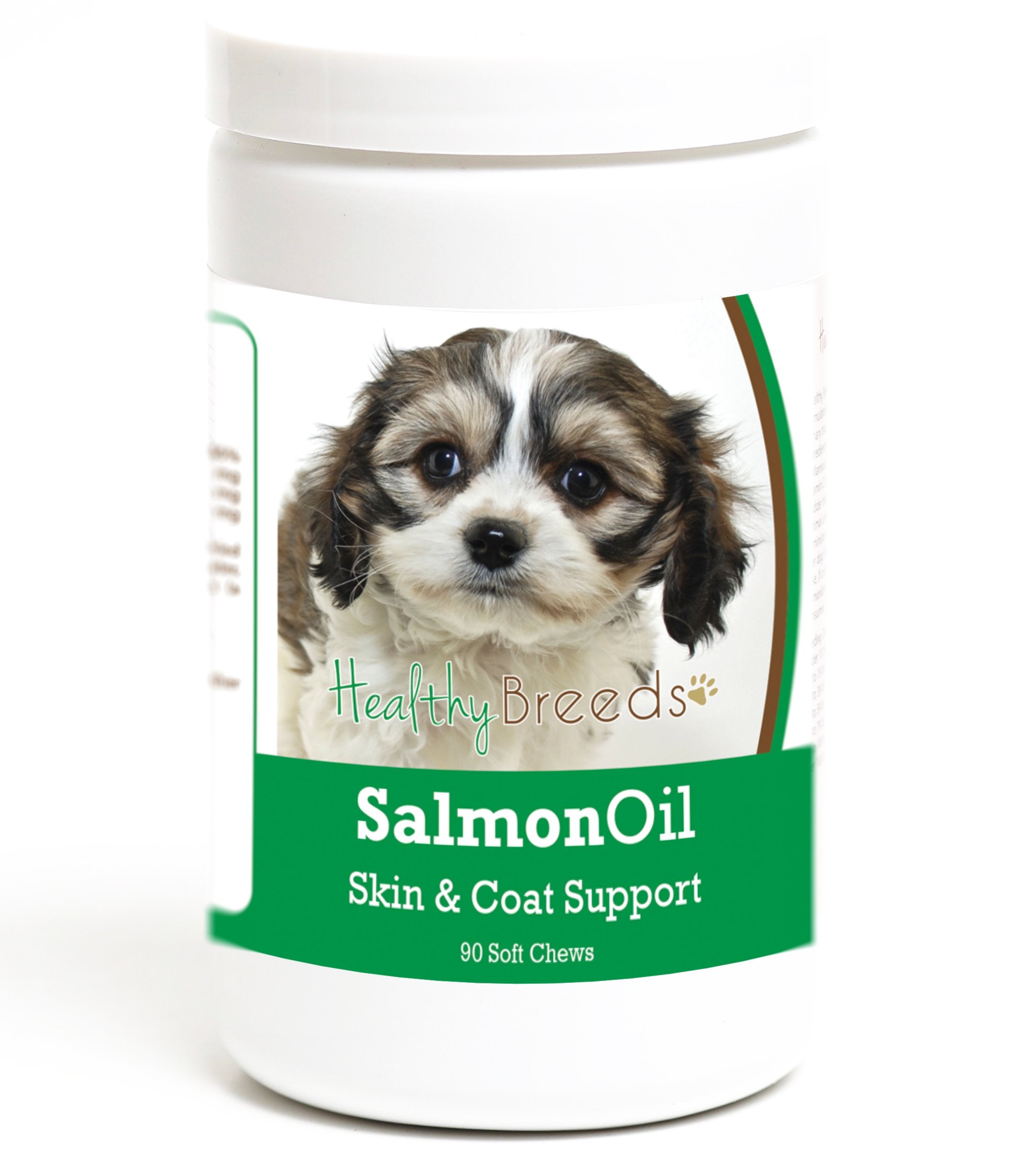 Healthy Breeds Cavachon Salmon Oil Soft Chews 90 Count