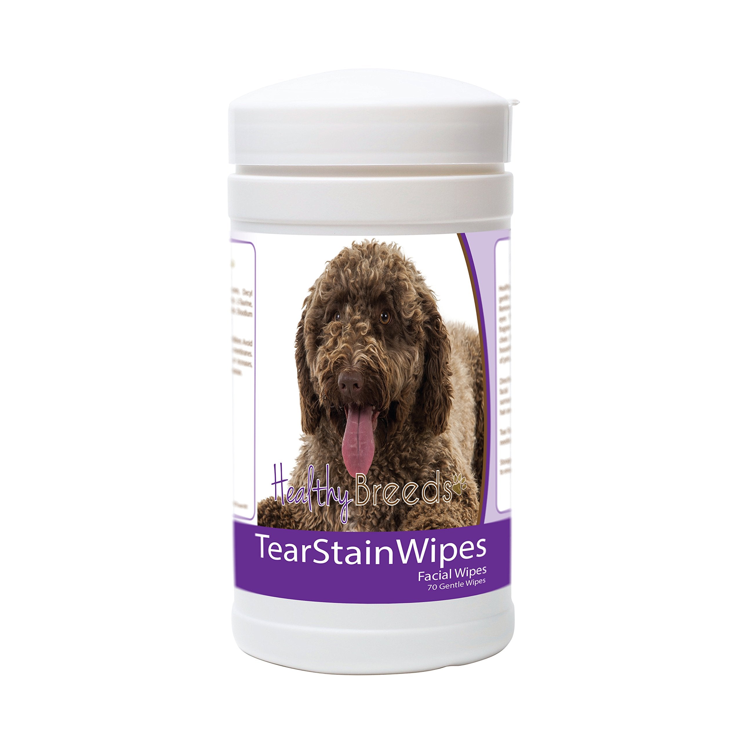 Healthy Breeds Spanish Water Dog Tear Stain Wipes 70 Count