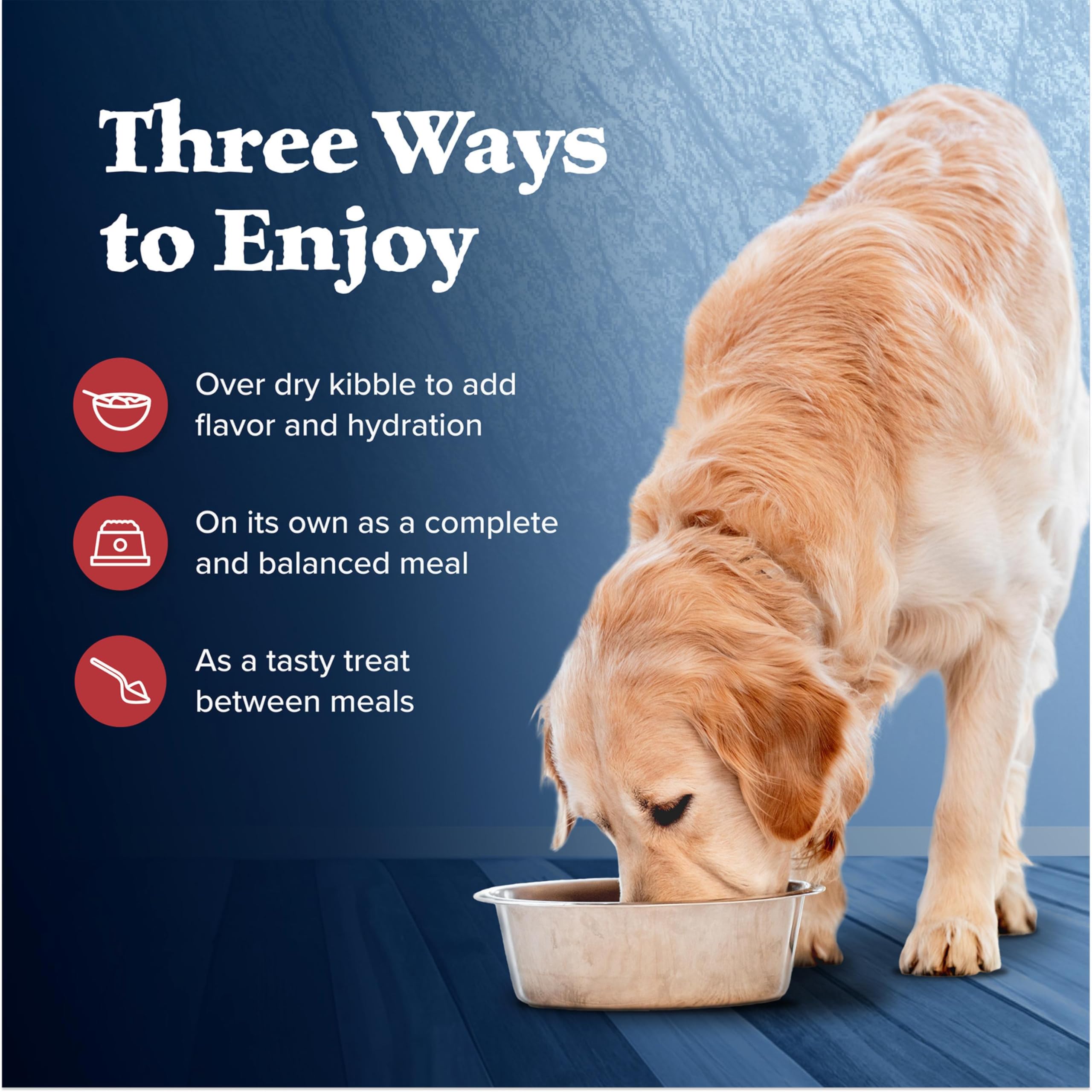 Blue Buffalo Wilderness High Protein Natural Adult Wet Dog Food Plus Wholesome Grains, Chicken & Salmon Grill 12.5-oz Cans (Pack