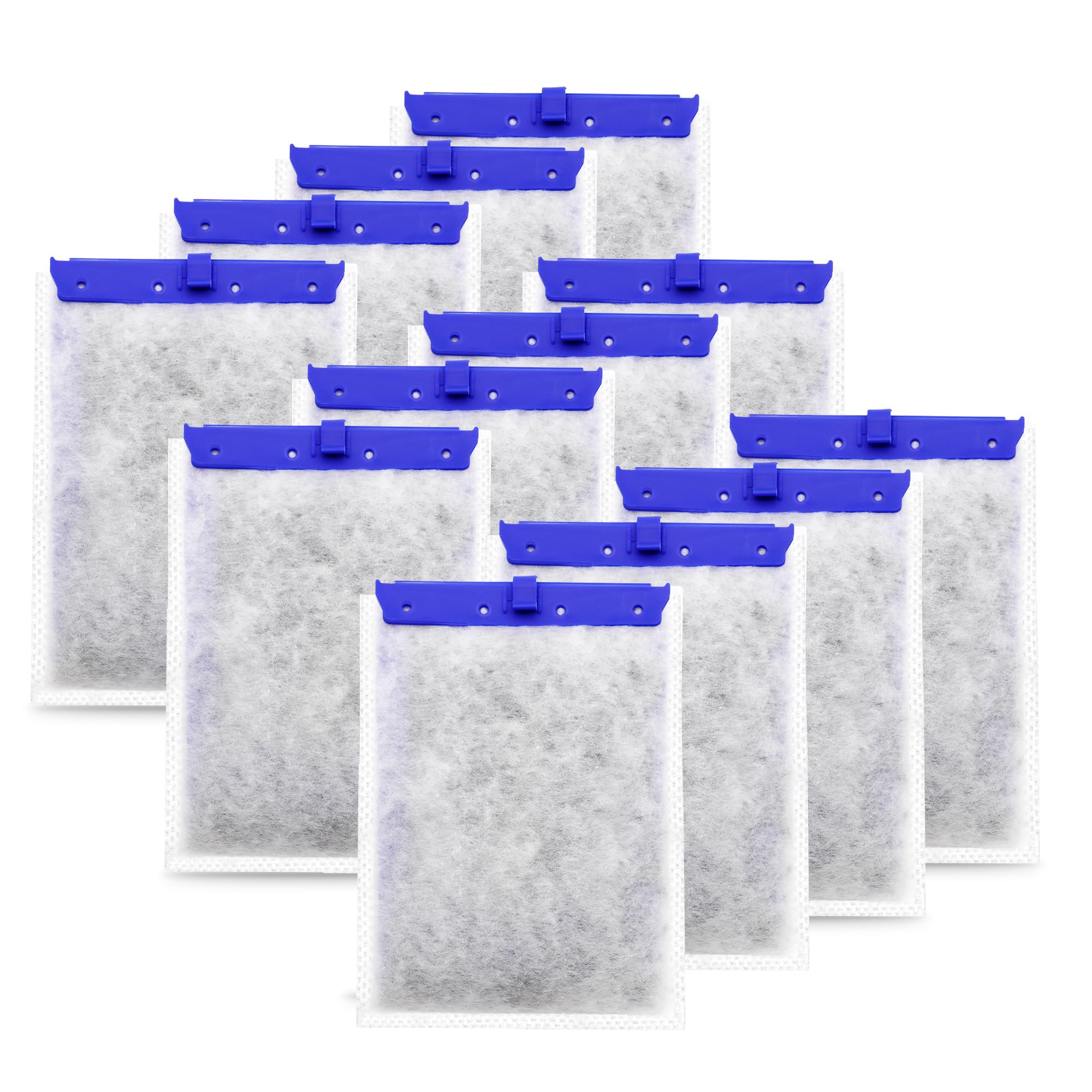 Pewyoke 12 Pack Aquarium Filter Cartridge Compatible With Whisper Power Filters,Large Replacement Filter Cartridges For Pf20/Pf3