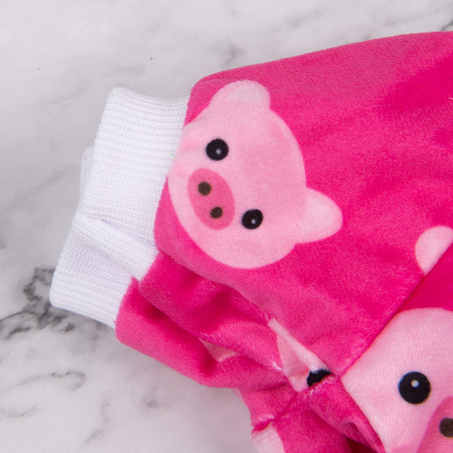 Cutebone Pink Pig Dog Pajamas Cute Cat Clothes Pet Pjs Onesie, Xs P46Xs