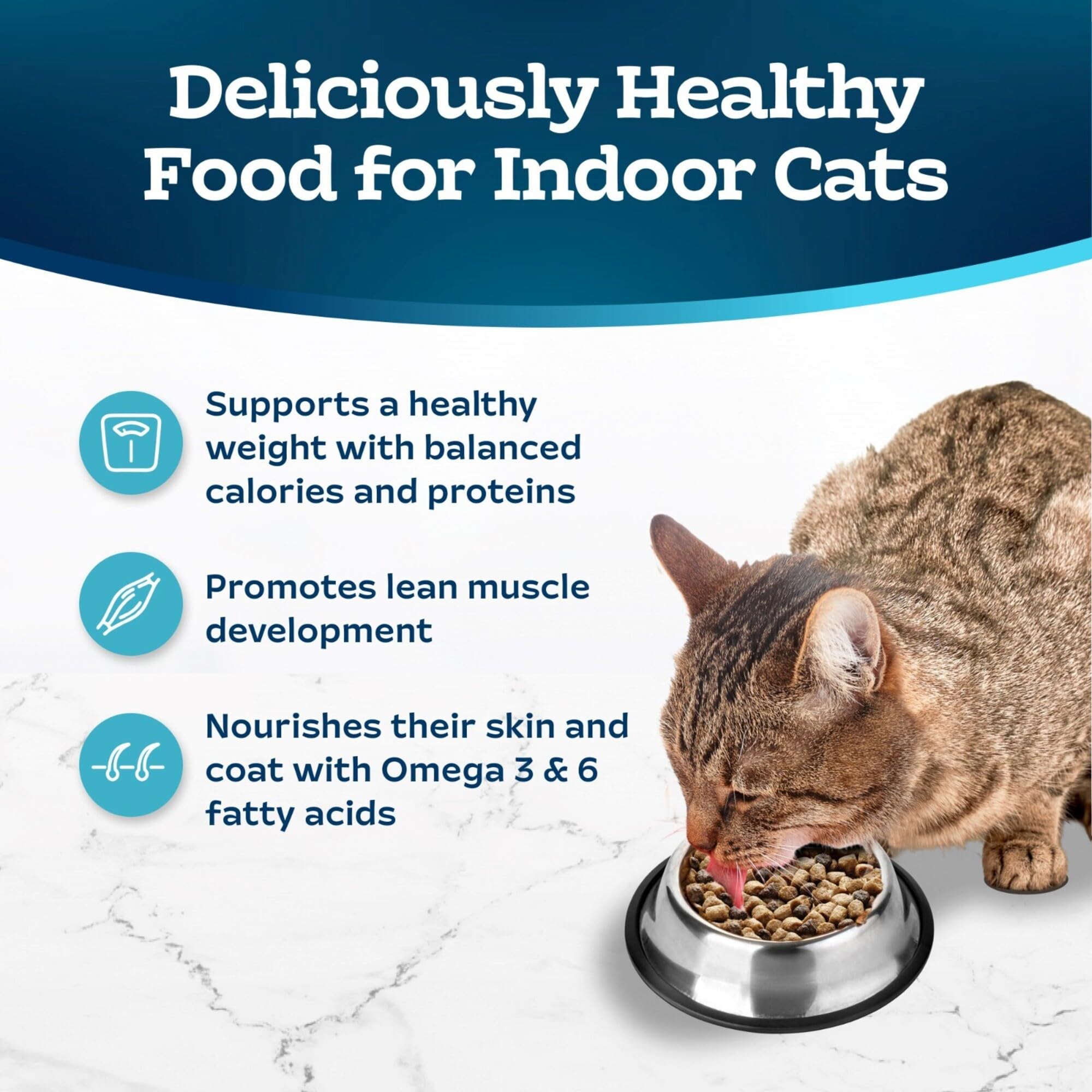 Blue Buffalo Tastefuls Weight Control Natural Adult Dry Cat Food, Chicken 3lb bag