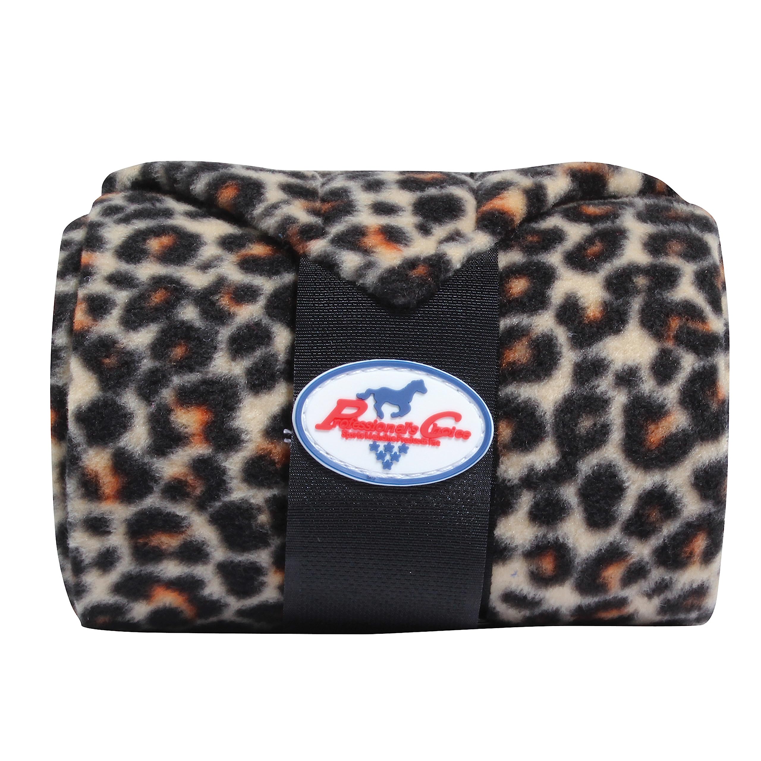 Professional'S Choice Polo Wraps Double-Sided Fleece | Secure Hook And Loop Closure | Nine Feet Long | Machine Washable | Cheeta
