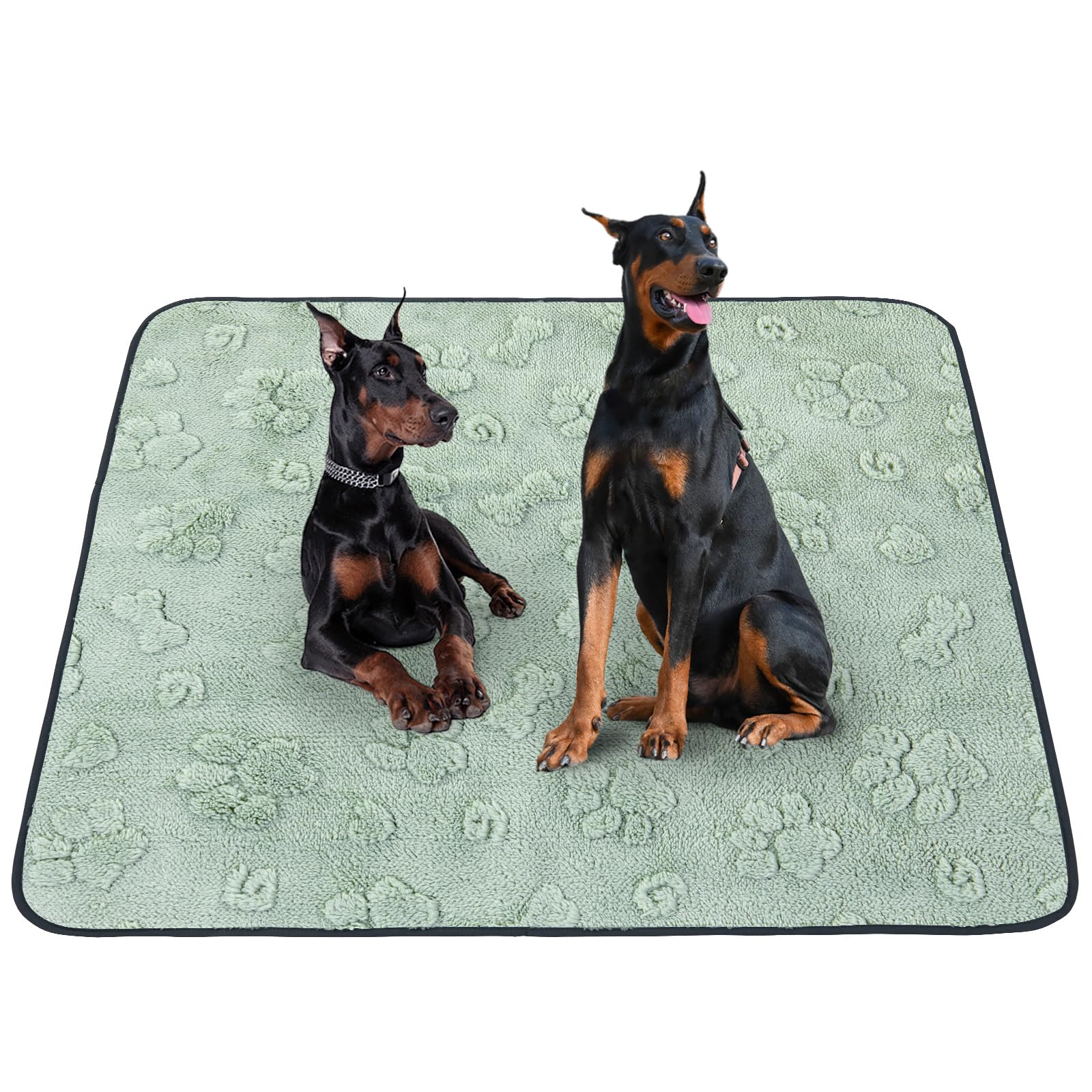 Loobani Washable Pee Pads For Dogs: 72'X72' Super Absorbent Reusable Dog Pee Pads Extra Large, Waterproof And Leakproof Whelpi