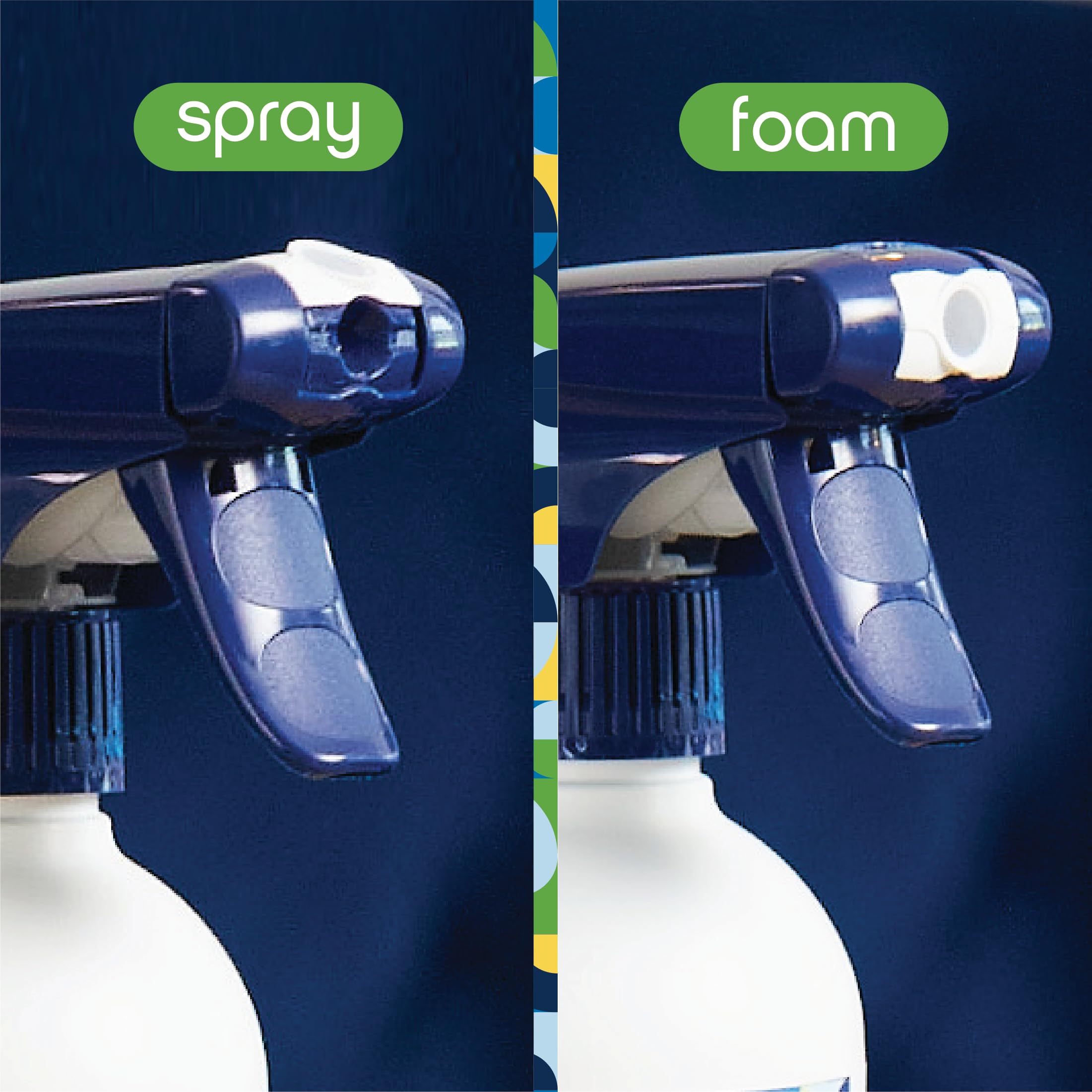 Pet Life Unlimited Foaming Stain + Odor Eliminator Spray Cleaner - Plant-Based Stain Removal - Two-Way Spray Applicator - Natura