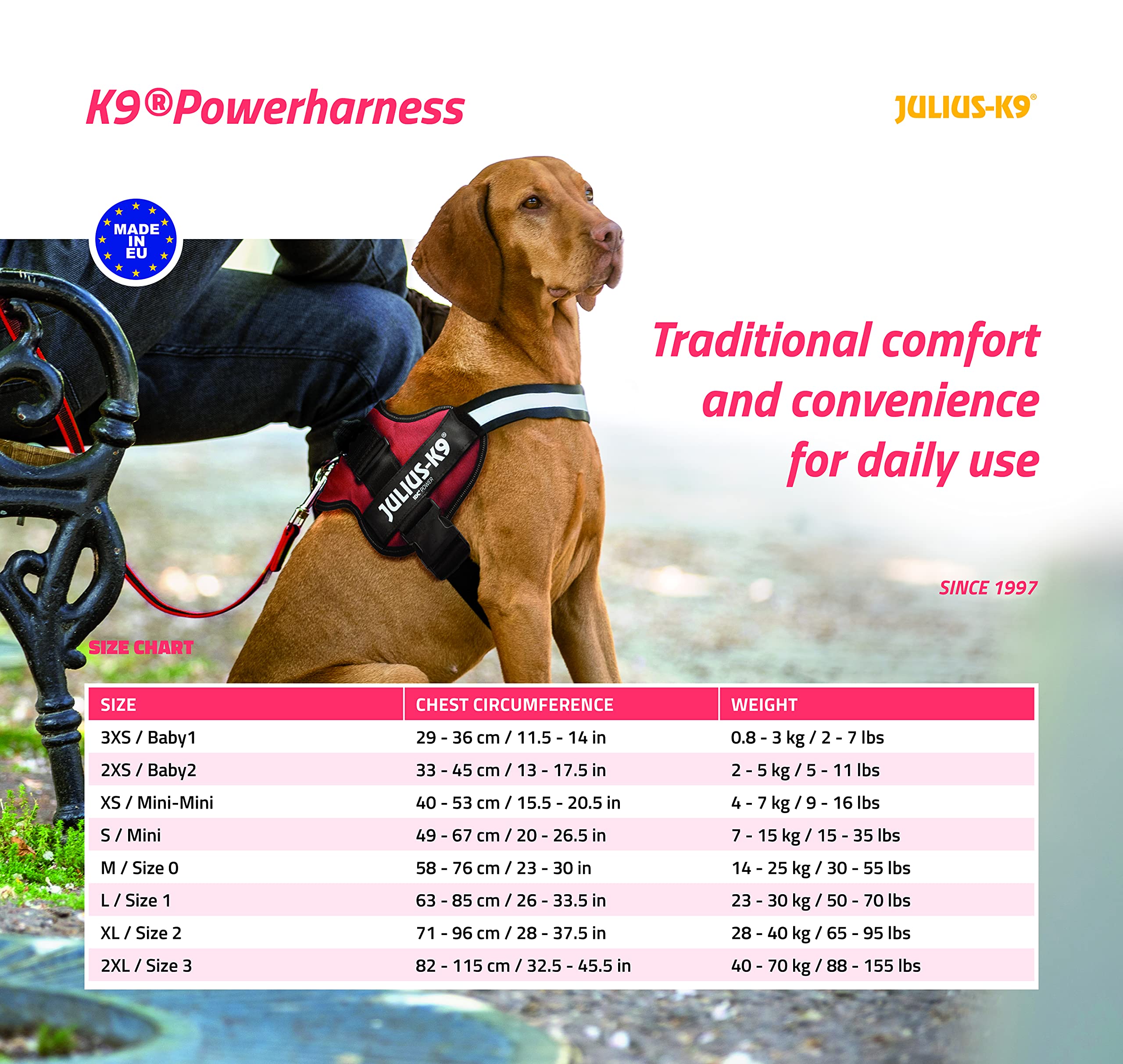 K9 Powerharness, Size: Mini-Mini, Kiwi