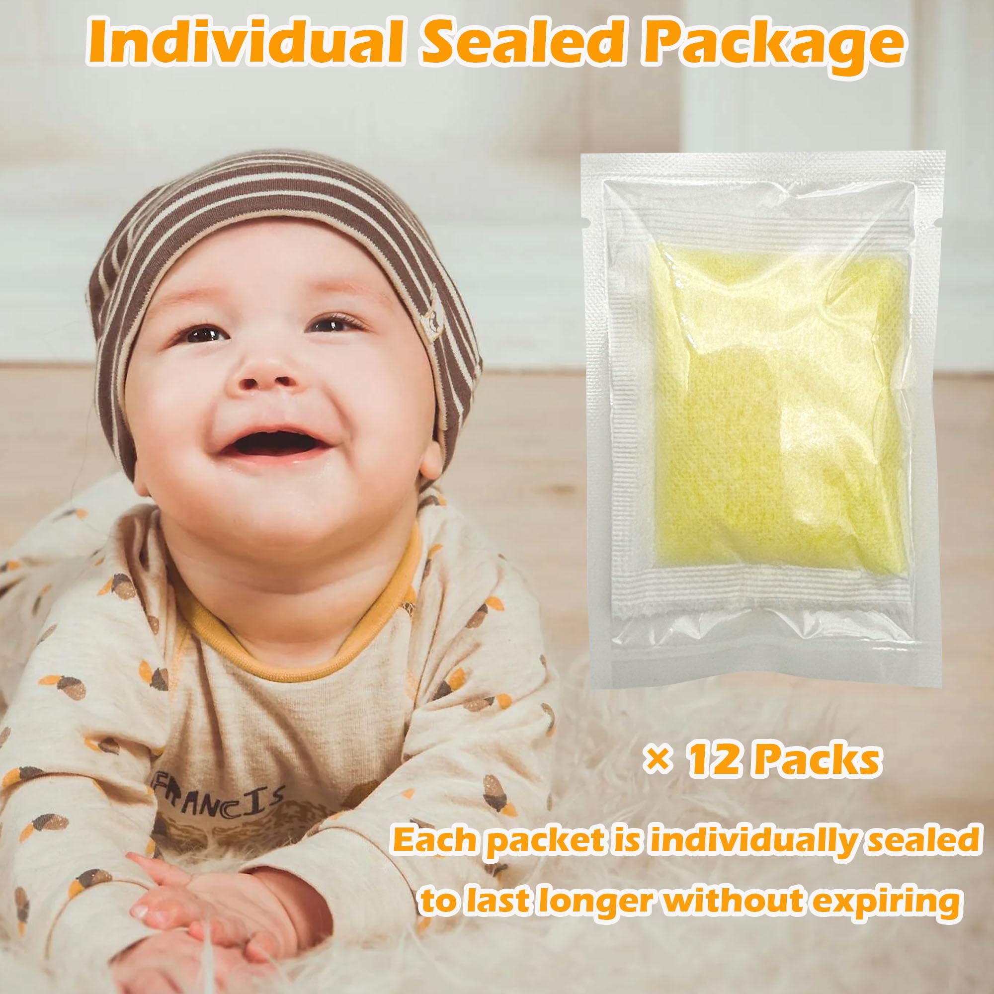 12 Pack Deodorizers Refills For Munchkin Pail Diaper, Diaper Pail Odor Removing For Munchkin Deodorizing Discs