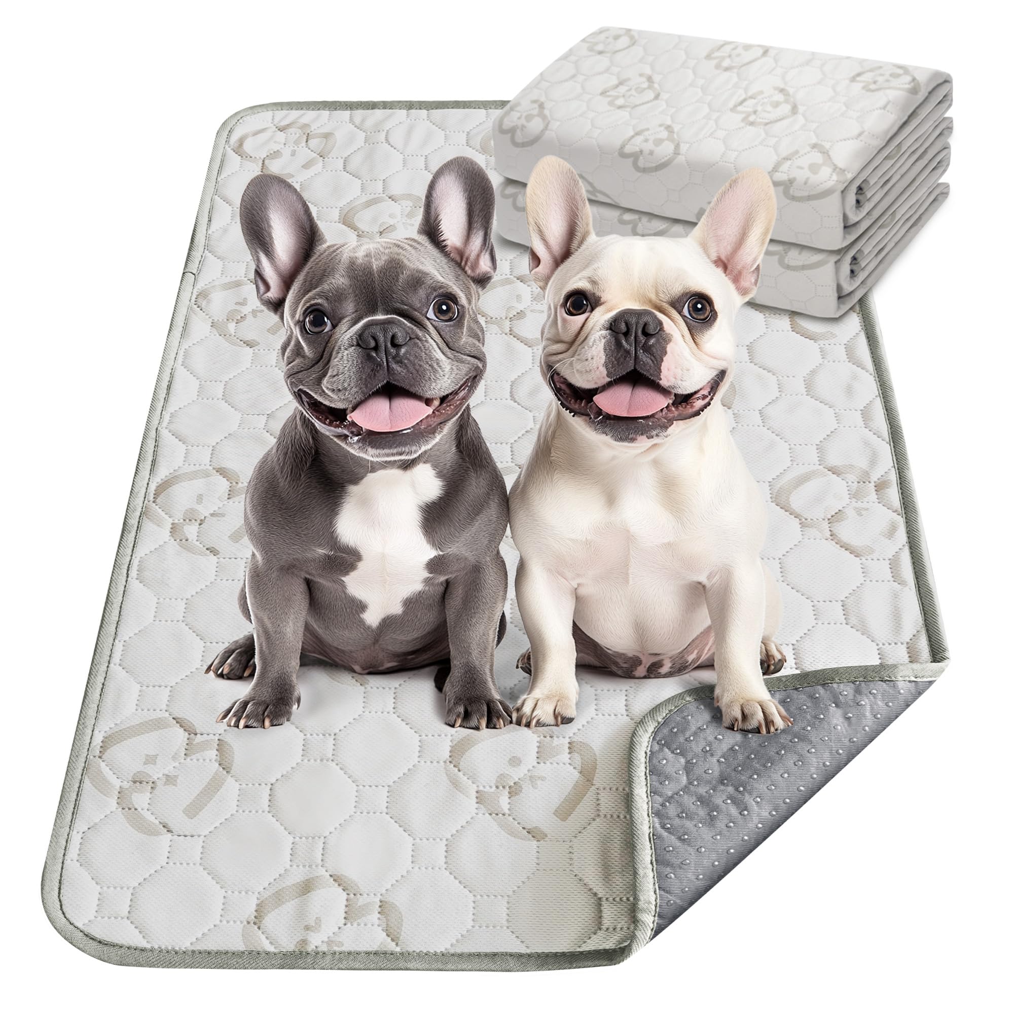 FXW Washable Pee Pads for Dogs, Puppy Pads with Super Absorbent, Specifically Designed for 30inch Cages, Rectangle, 29  x 18 , 2
