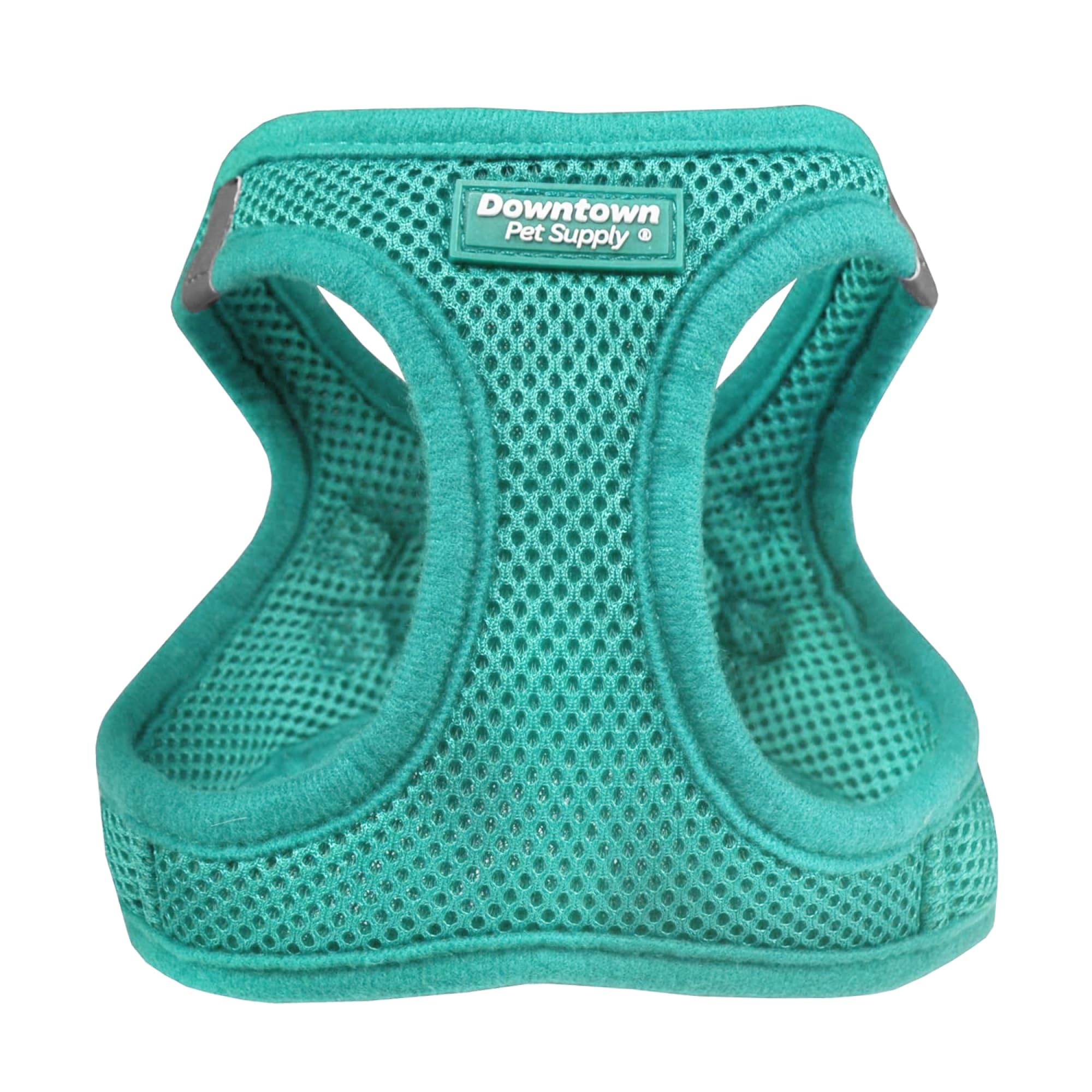 Downtown Pet Supply Step In Dog Harness No Pull, Xx-Large, Bermuda Blue - Adjustable Harness With Padded Mesh Fabric And Reflect