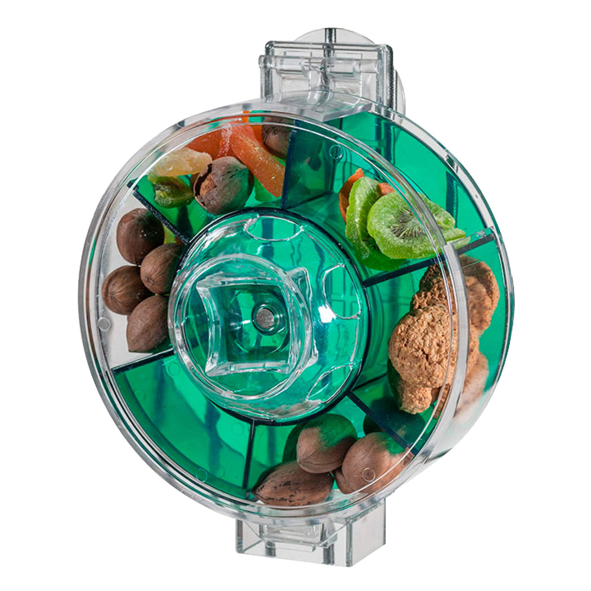 Featherland Paradise Creative Foraging Systems Foraging Wheel, Interactive Bird Cage Toy Feeder