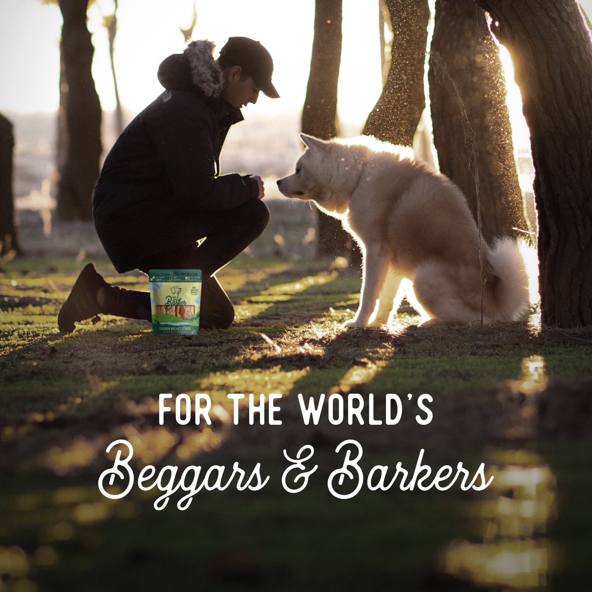 Beg and Barker Dog Strips Chicken Breast 4Oz