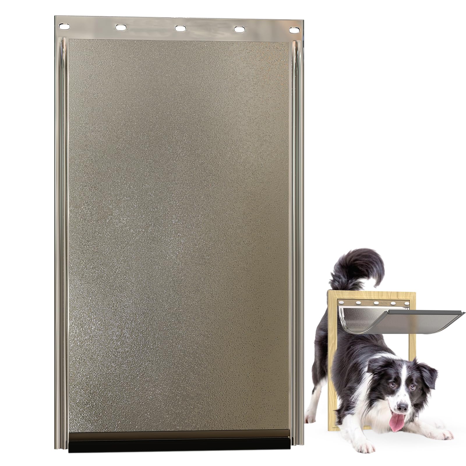 Pac11-11039 Dog Door Replacement Flaps For Dogs And Cat, Doggy Doggie Pet Flap Replacement Doors Compatible With Petsafe, Size 1
