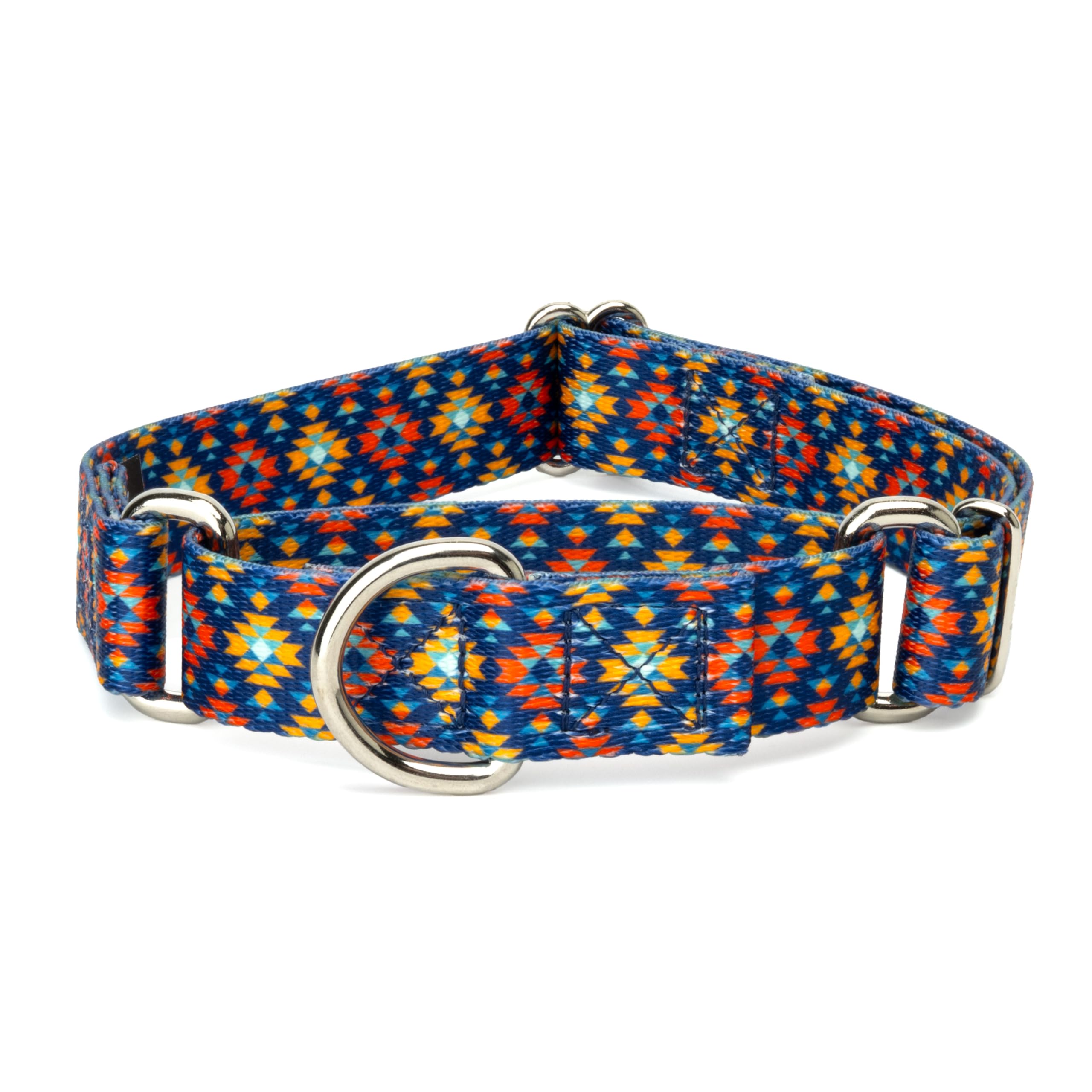 Country Brook Petz - Utah Martingale Dog Collar - Country And Western Collection Featuring Rustic Designs (1/2 Inch, Extra Small