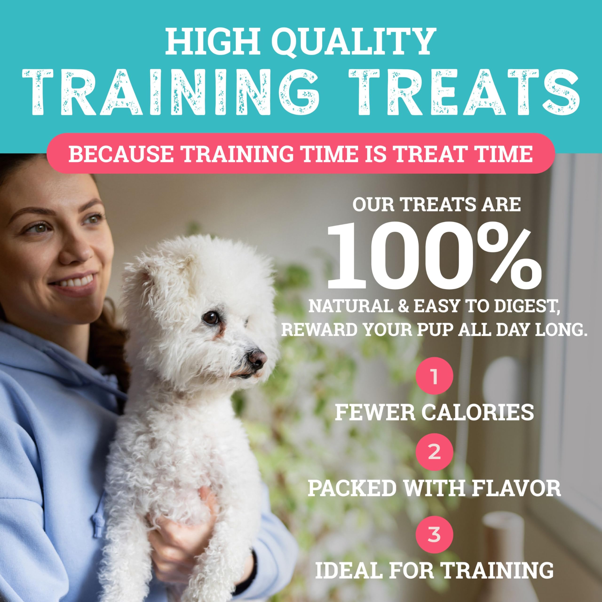 ETTA SAYS! Sit Bacon Training Treats for Dogs 16 Ounce Soft Dog Treats - Made in The USA Dog Treats, Limited Ingredients, Low Ca