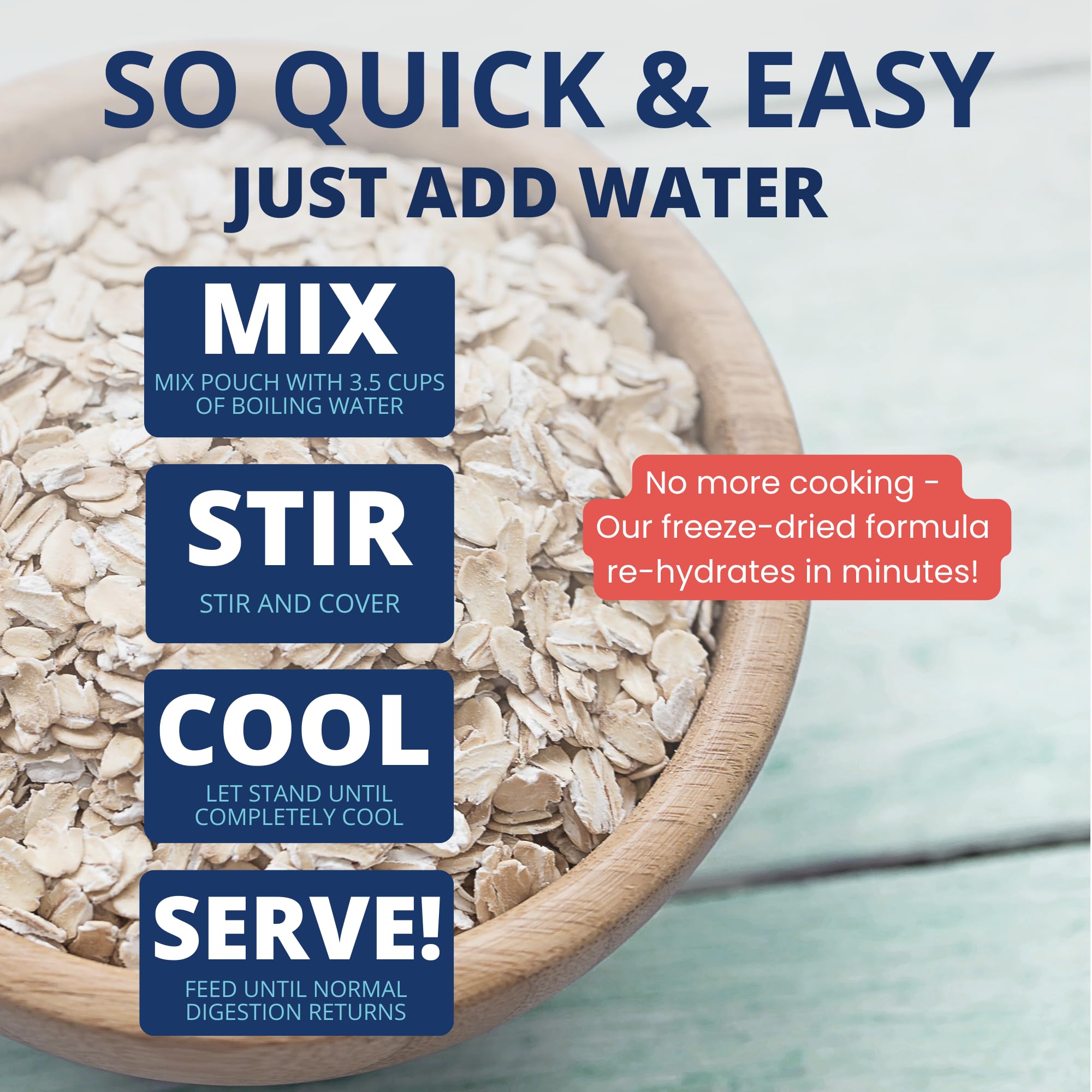 Under the Weather Bland Diet for Dogs | Easy to Digest Stomach Support for Sick Dogs | Contains Electrolytes, All Natural | 2 Pa