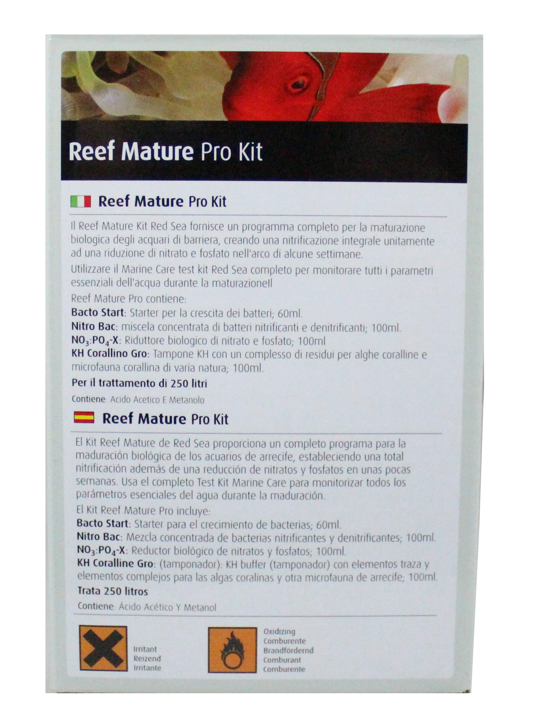 Red Sea Fish Pharm ARE22210 Reef Mature Pro Test Kit for Aquarium