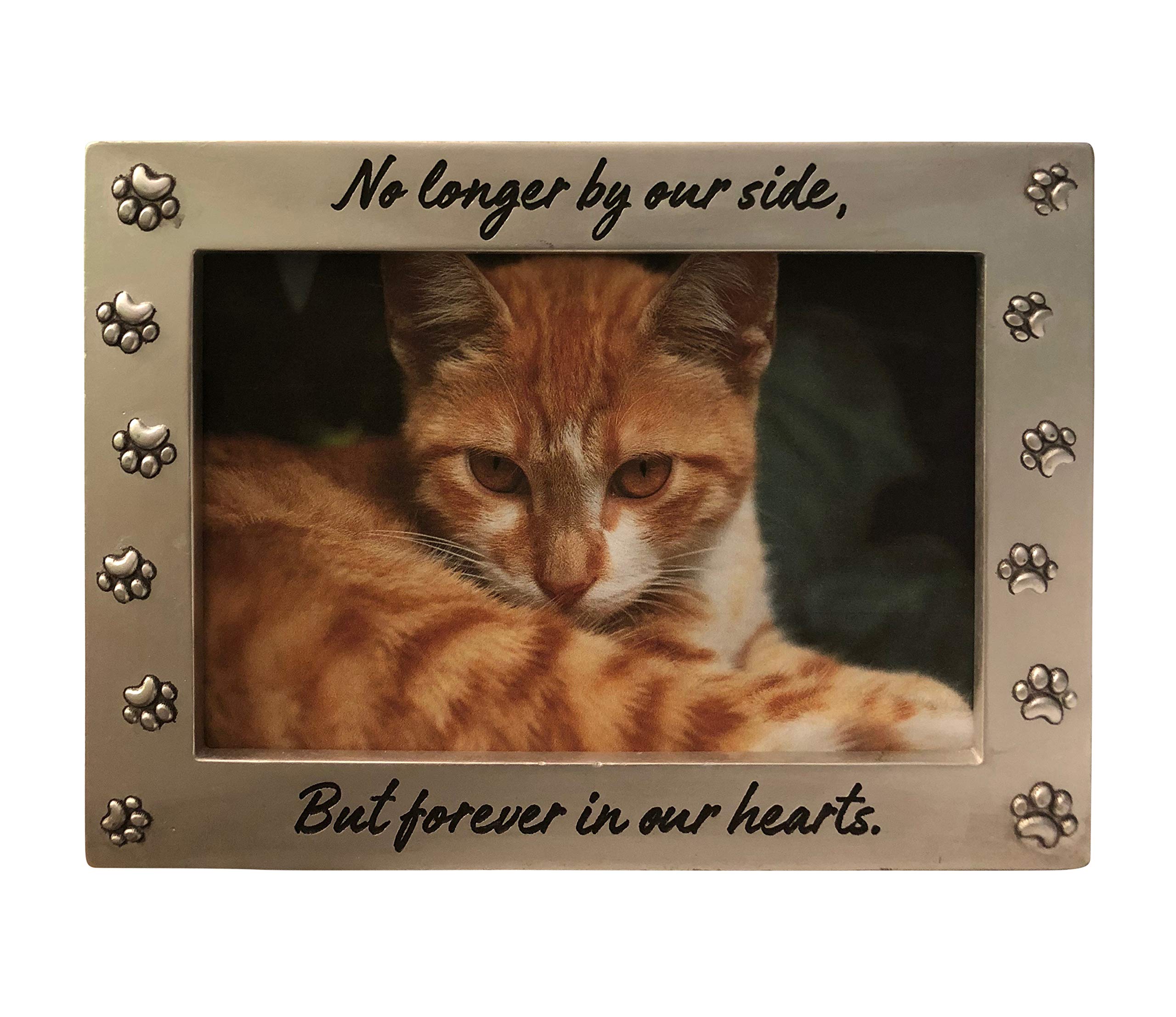 Pet Memorial Picture Frame Keepsake For Dog Or Cat, Perfect Loss Of Pet Gift For Remembrance And Healing