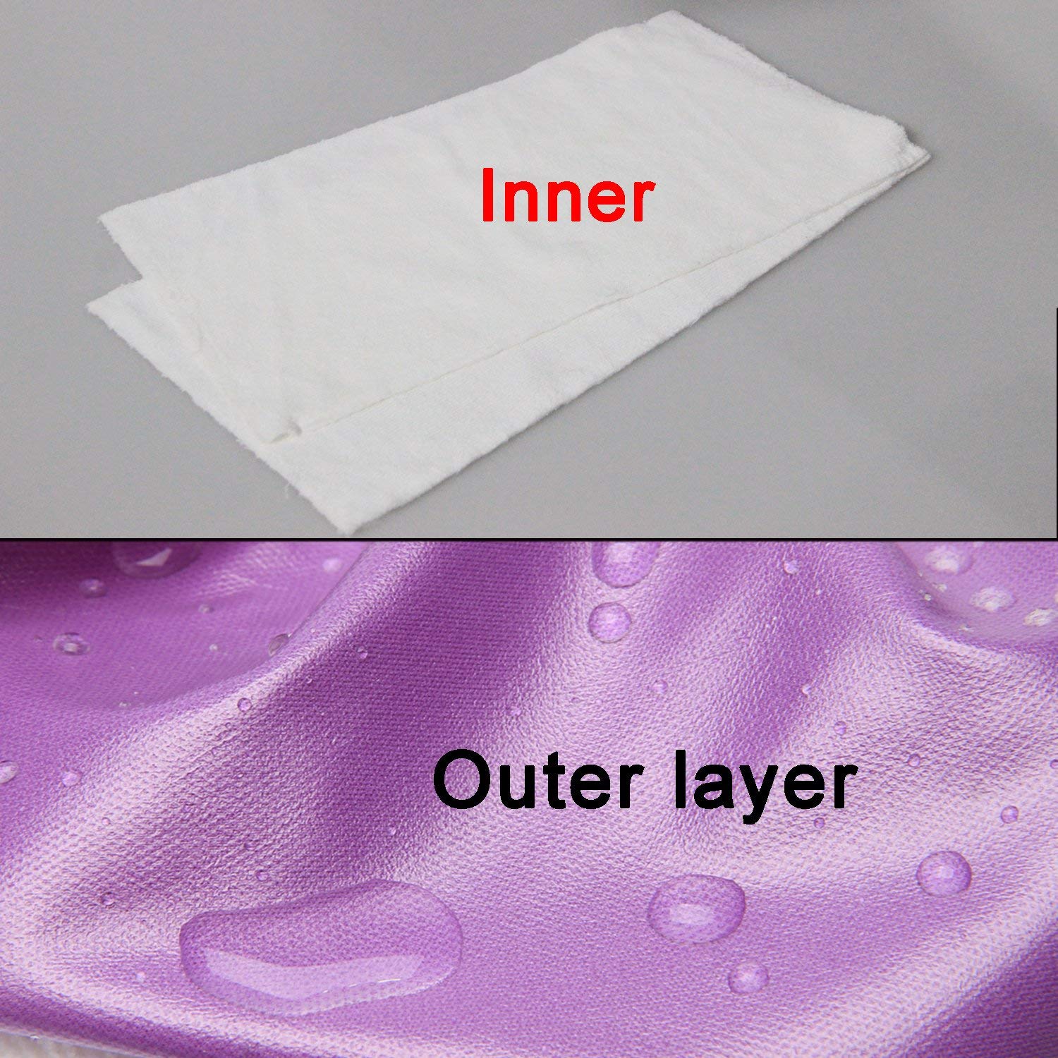 Teamoy Washable Female Dog Diapers (Pack Of 4), Reuable Doggie Diapers Wraps For Female Dogs, L2