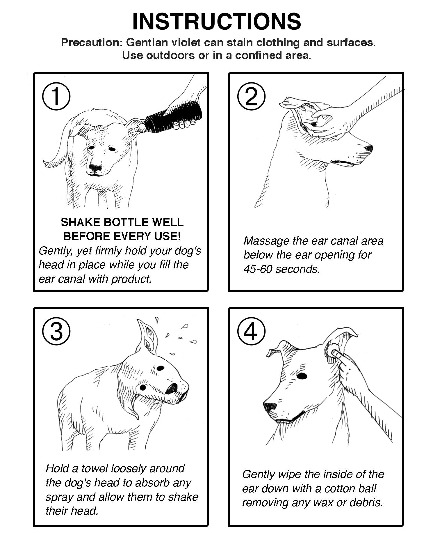 Doctor BEASLEYS Advanced Ear Bomb is a Powerful 1 Step Cleaning Solution Treatment for Dog Ear Infections; Cleaner Replaces Dro