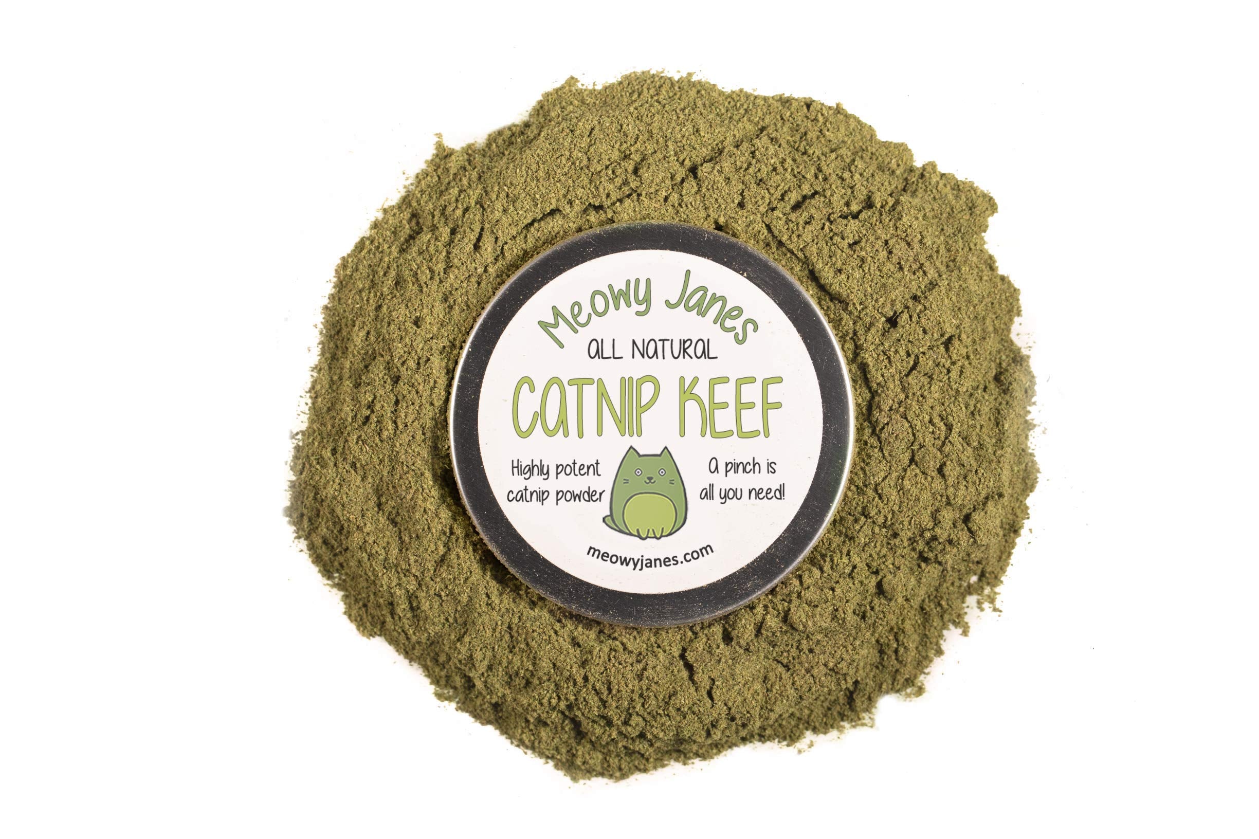 Meowy Janes Catnip Keef 14 Grams Concentrated Fine Ground Catnip Powder  Catnip Dust