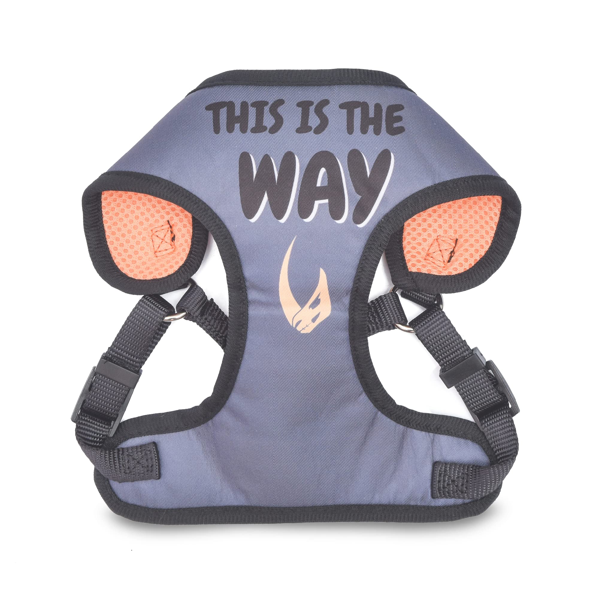 STAR WARS for Pets The Mandalorian: Dog Harness Large (L) | D Ring Pet Harness for Large Dogs