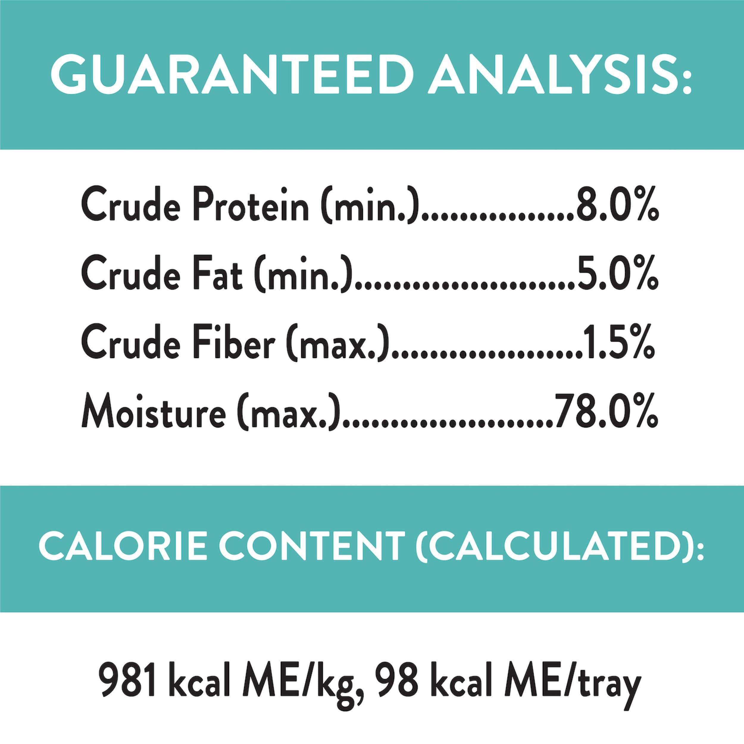Nutro Ultra Wet Dog Food Senior Pate Trio of Proteins Chicken, Lamb & Whitefish, 3.5 oz. Trays (24 Count, Pack of 1)