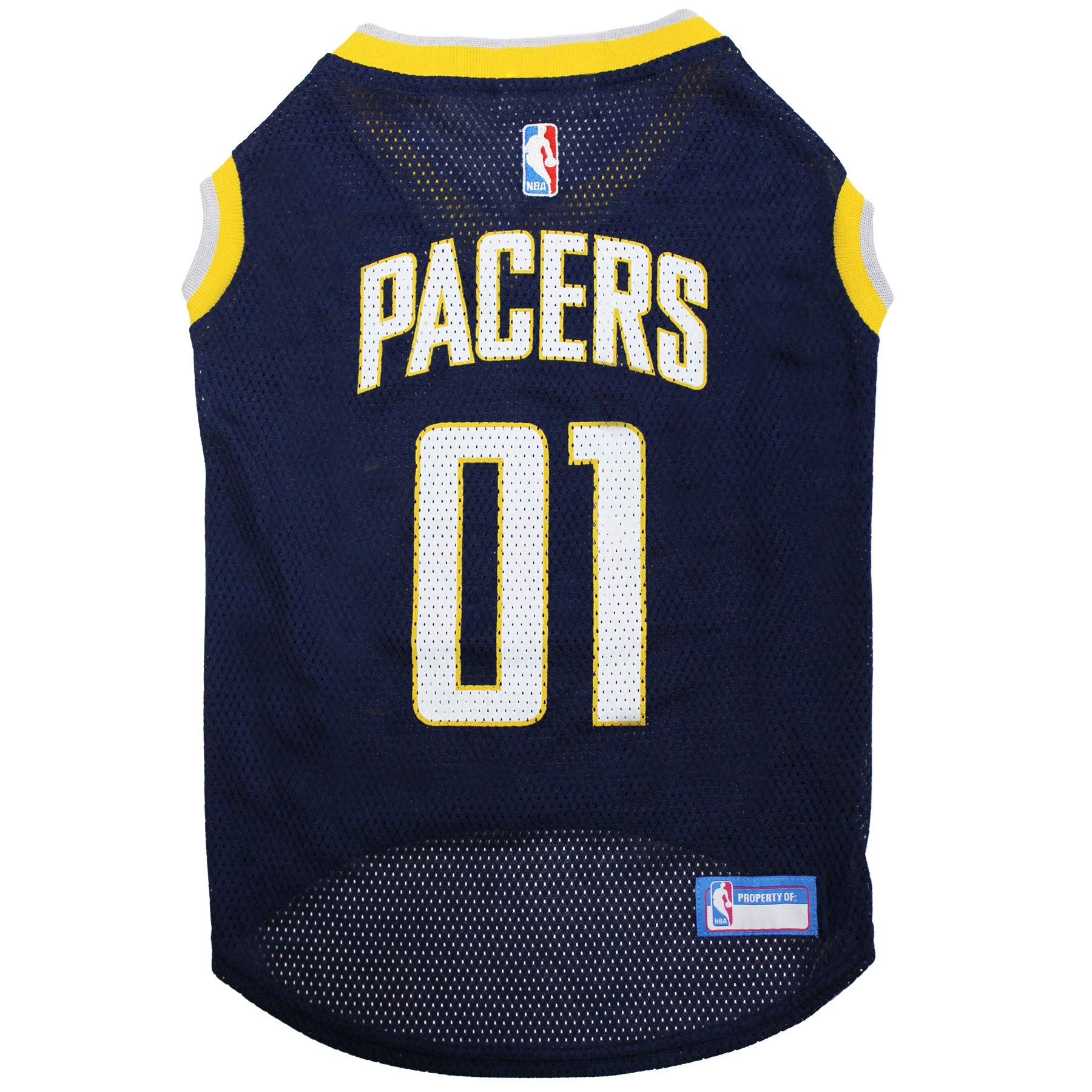 Pets First Nba Indiana Pacers Dog Jersey, X-Small - Tank Top Basketball Pet Jersey