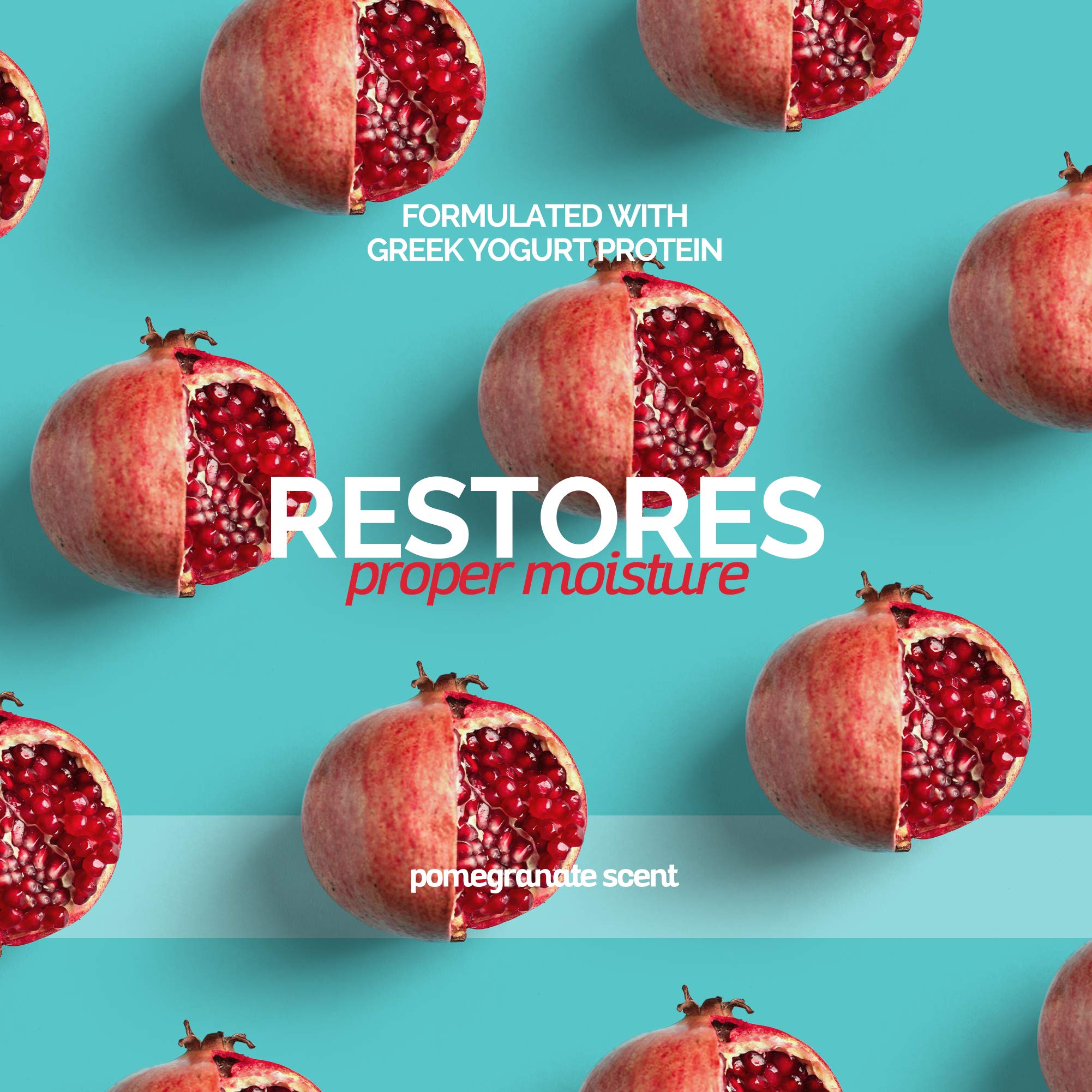 Bark 2 Basics Pomegranate Greek Yogurt Dog Shampoo, 1 Gallon, Protein Pet Shampoo, Feeds Protein To Hair, Repairs And Nourishes Skin And Coat