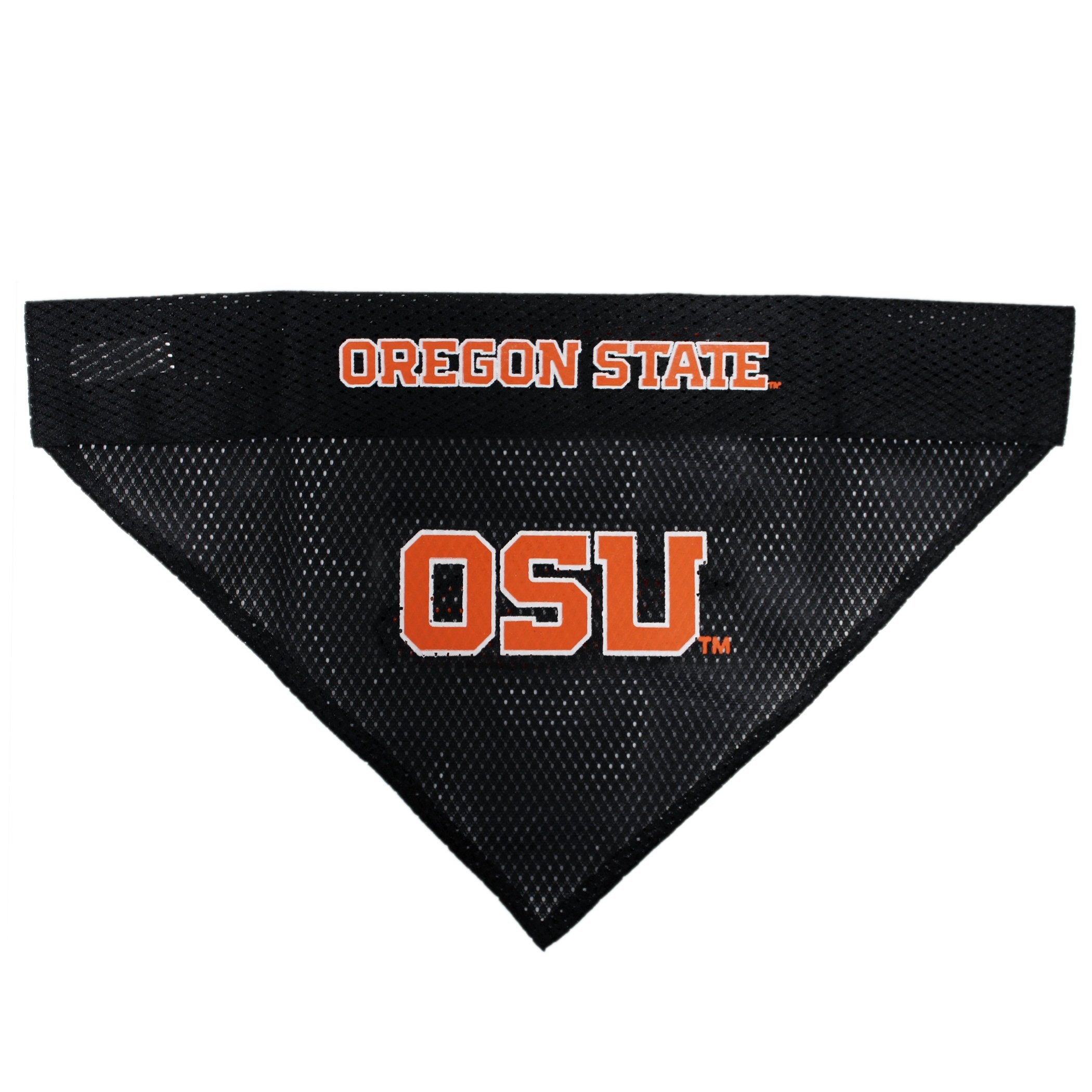 Pets First Collegiate Pet Accessories, Reversible Bandana, Oregon State Beavers, Large/X-Large