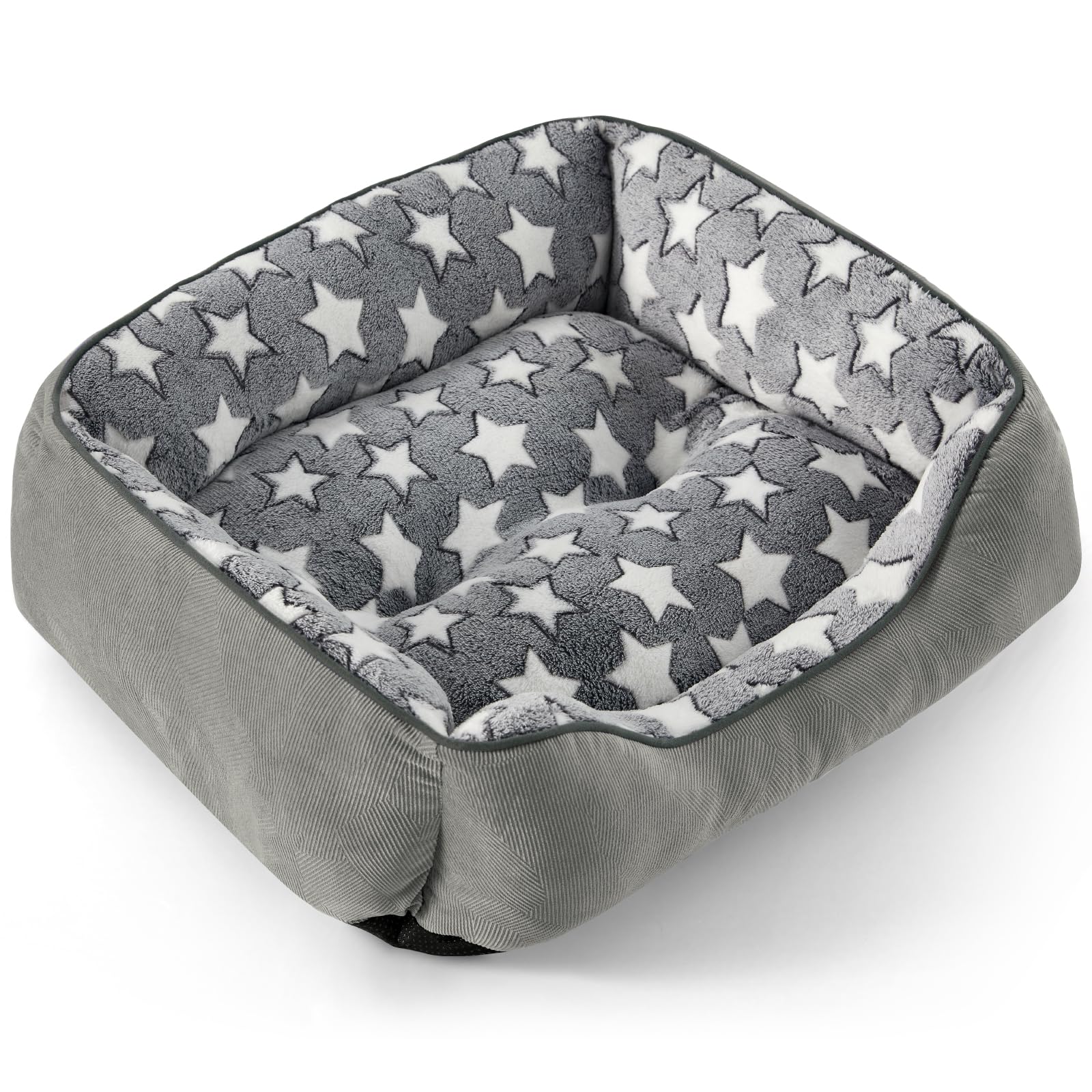 SIWA MARY Dog Bed Medium Size Dog,Medium Dog Beds for Medium Dogs Washable,Orthopedic Dog Bed,Soft Calming Puppy Bed,Fluffy Dura