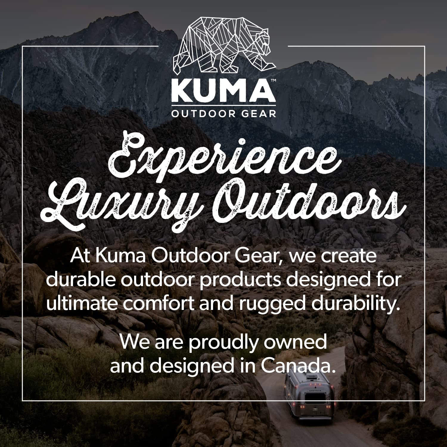 Kuma Outdoor Gear KM-DG-SB Lazy Bear Dog Bed - Sierra/Black