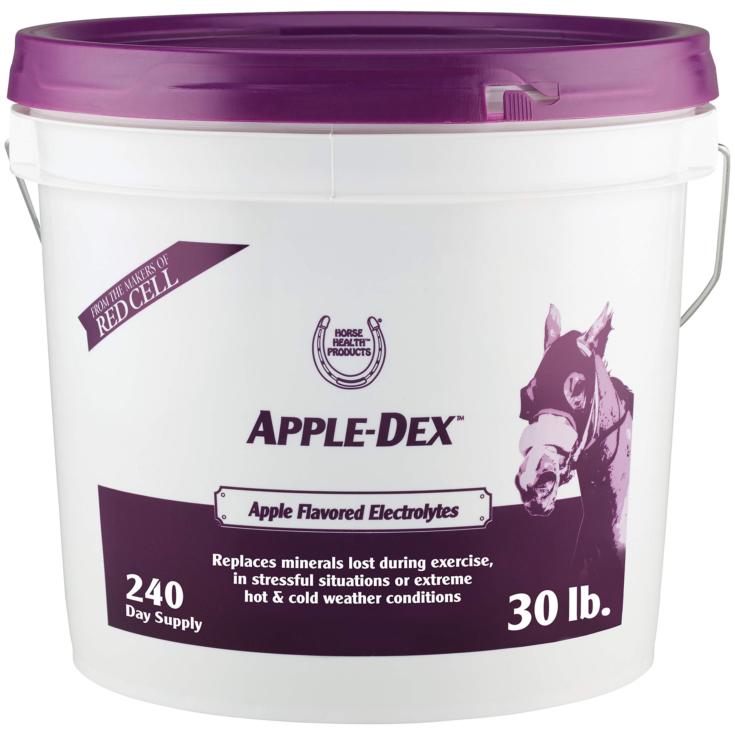 Farnam Horse Health Apple-Dex Apple Flavored Electrolytes 30 pound 240 days