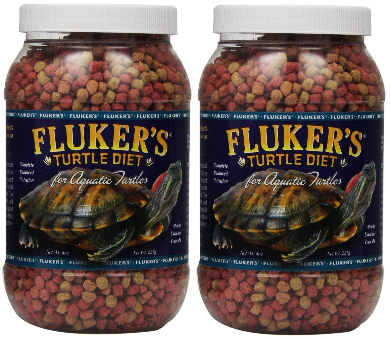 Flukers Aquatic Turtle Diet (2 Pack / 8-Ounce)