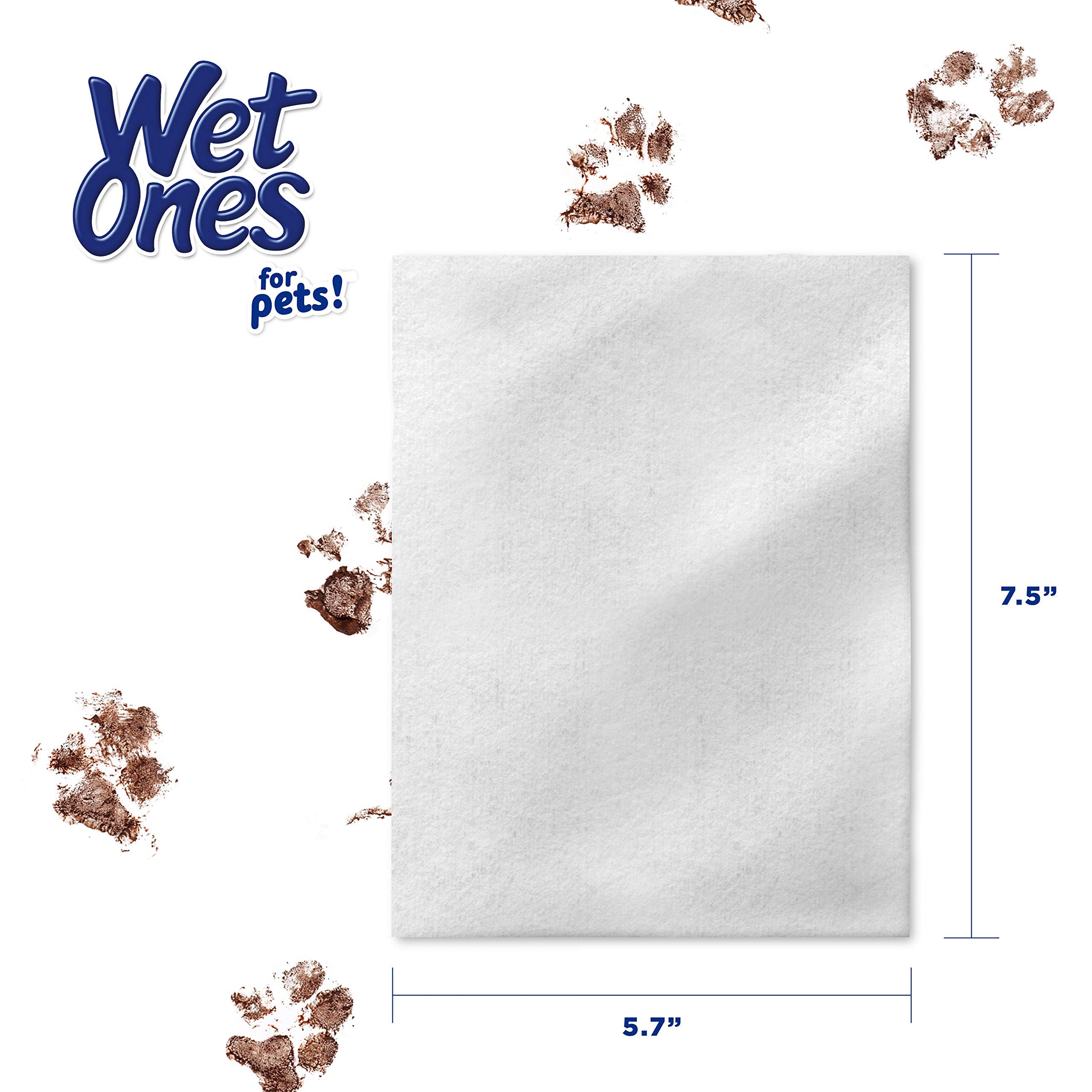Wet Ones For Pets Deodorizing Multi-Purpose Dog Wipes With Baking Soda, 100 Ct - 12 Pack | Dog Deodorizing Wipes For All Dogs In