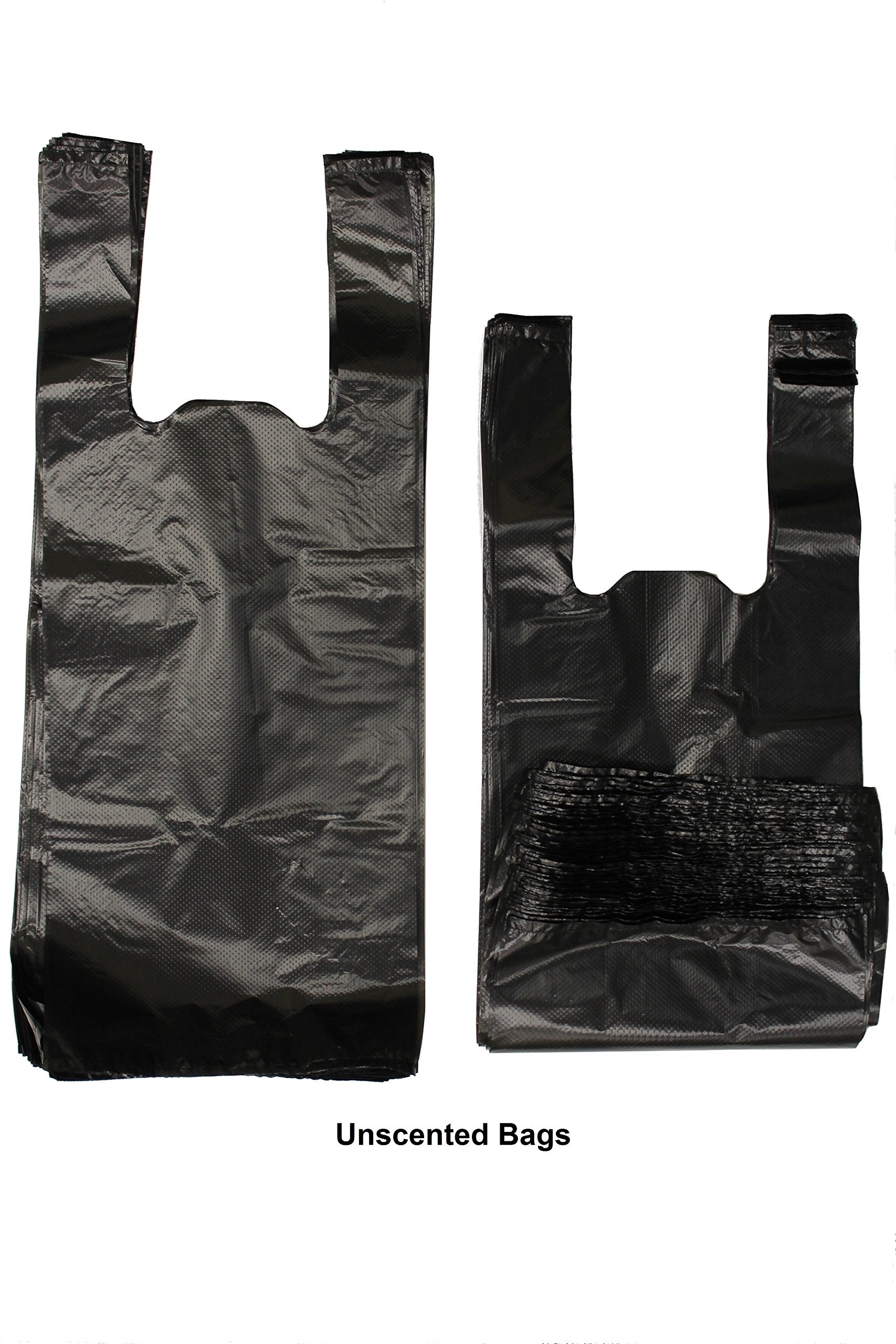 Originalpetbags Easy Open & Easy Tie-Handle 15'' Long, Strong Leak-Proof Poop Bags, Dog Waste Bags, Made In Usa (Not On Rolls)
