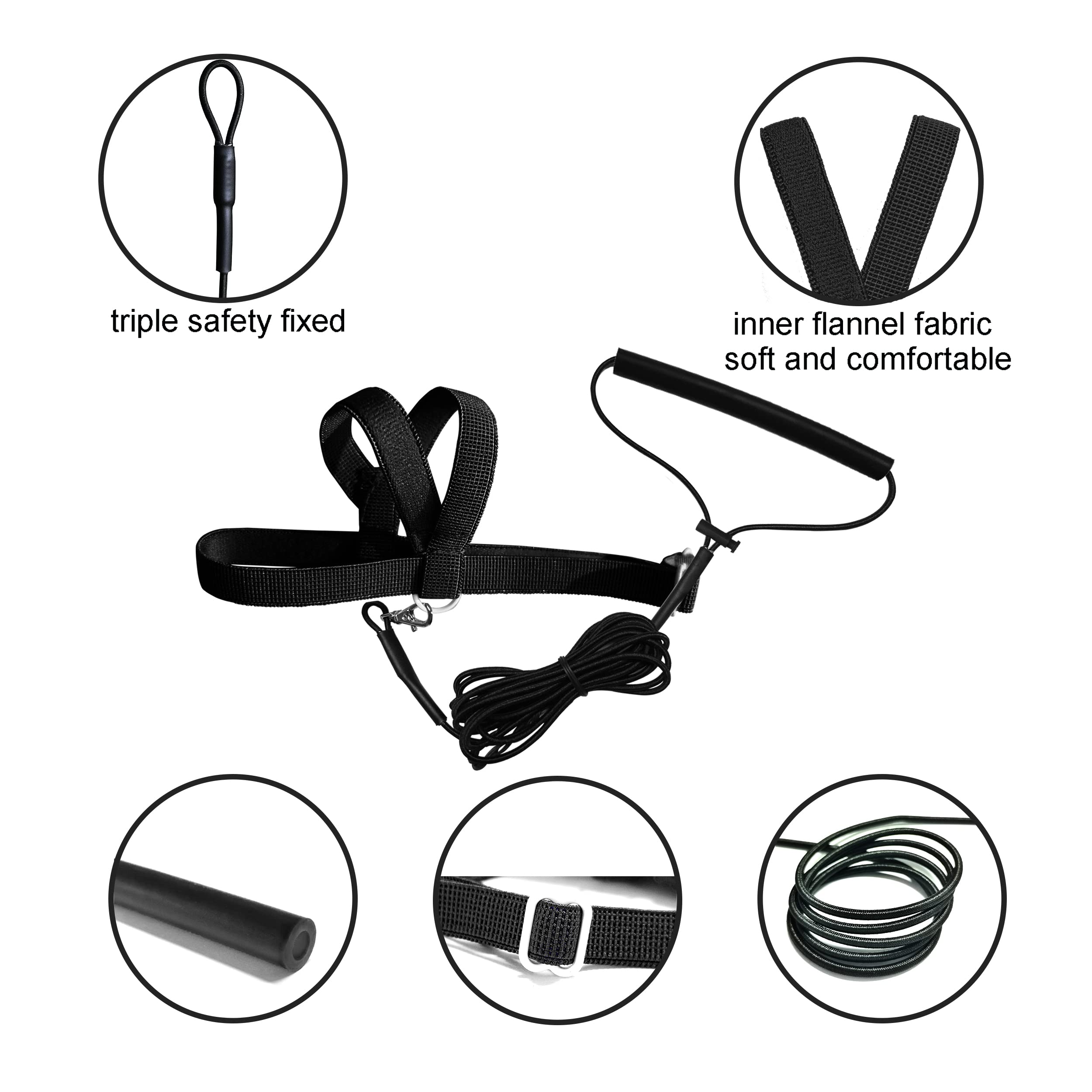 Vanfavori Adjustable Bird Harness With 80 Inch Leash, Outdoor Flying Kit Training Rope For Bird Parrots Cockatiel S Size Weight