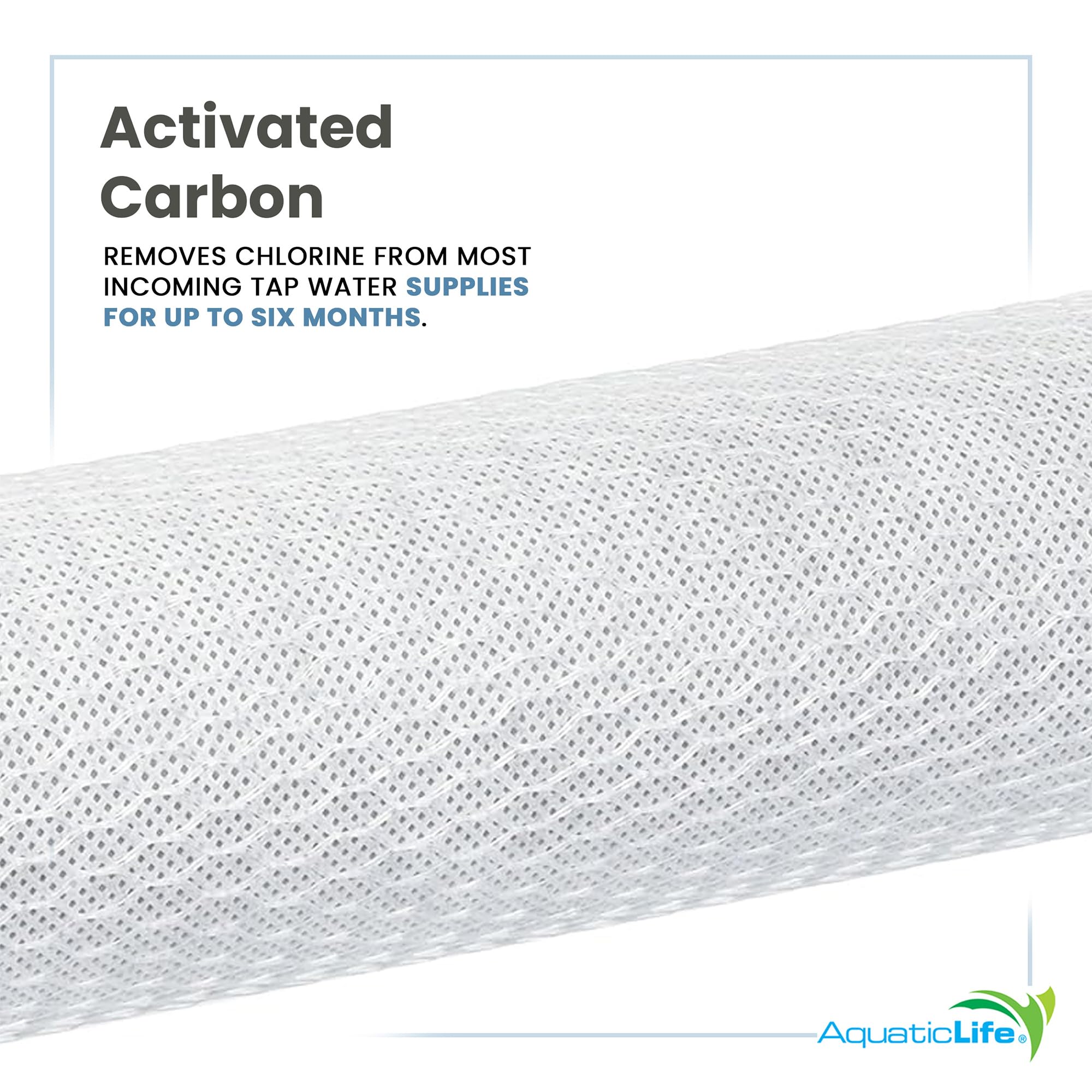 Aquatic Life 10-Inch Pre Carbon Block Replacement Filter Cartridge For Ro-Di System Units For Aquarium