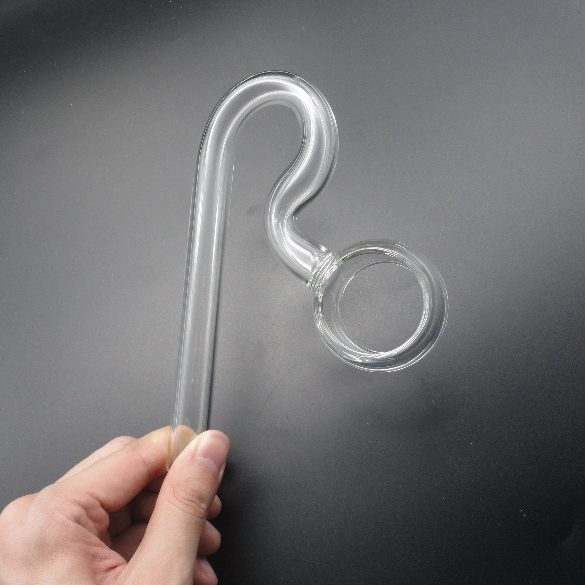 Jardli Lily Glass Spiral Outflow Pipe For Plants Aquarium (17Mm For 16/22Mm (5/8 ' ') Hose)