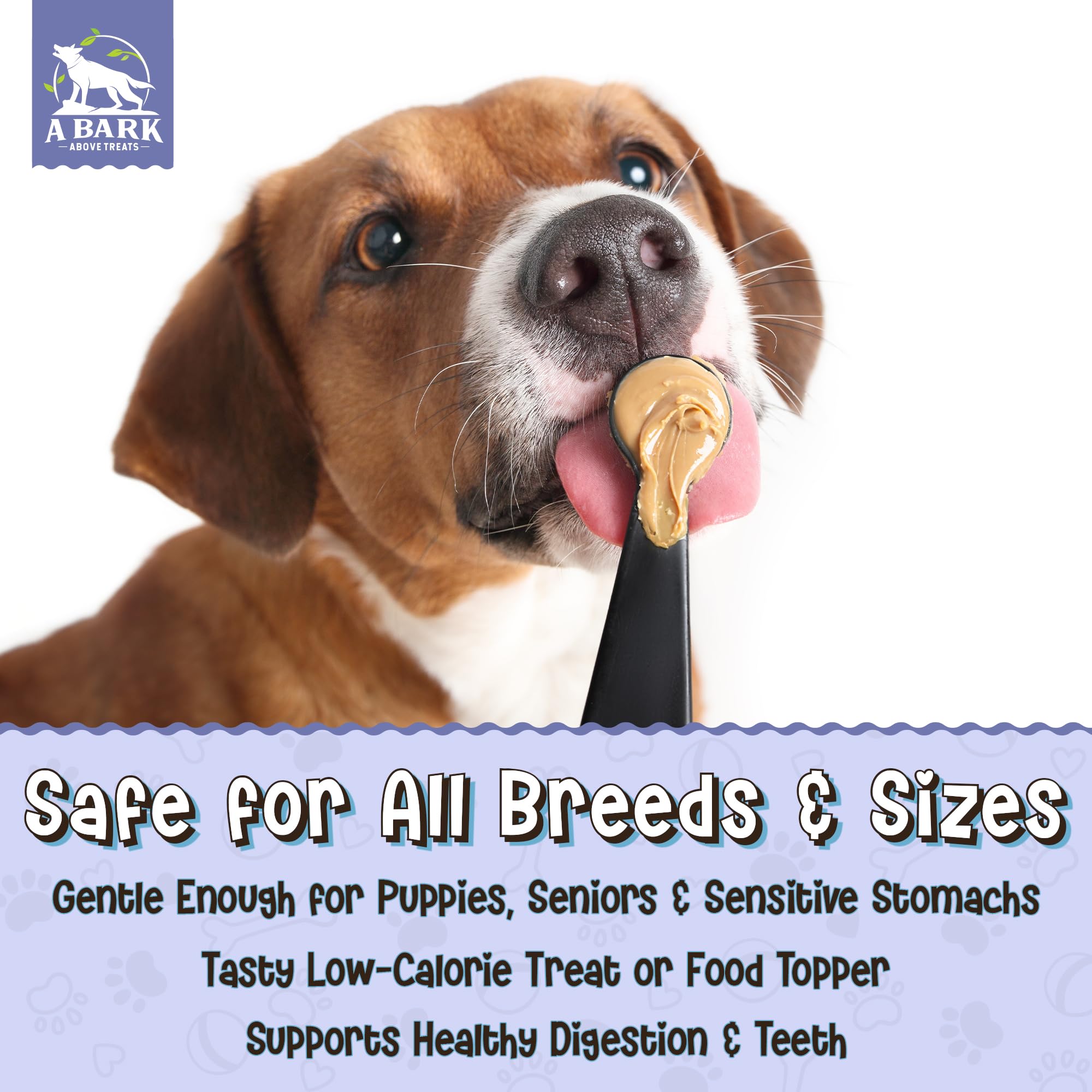 Zoomie Butter Stress & Anxiety Dog Peanut Butter Squeeze Supplement, All Natural Calming Dog Treat. Human Grade & Safe Puppy Foo