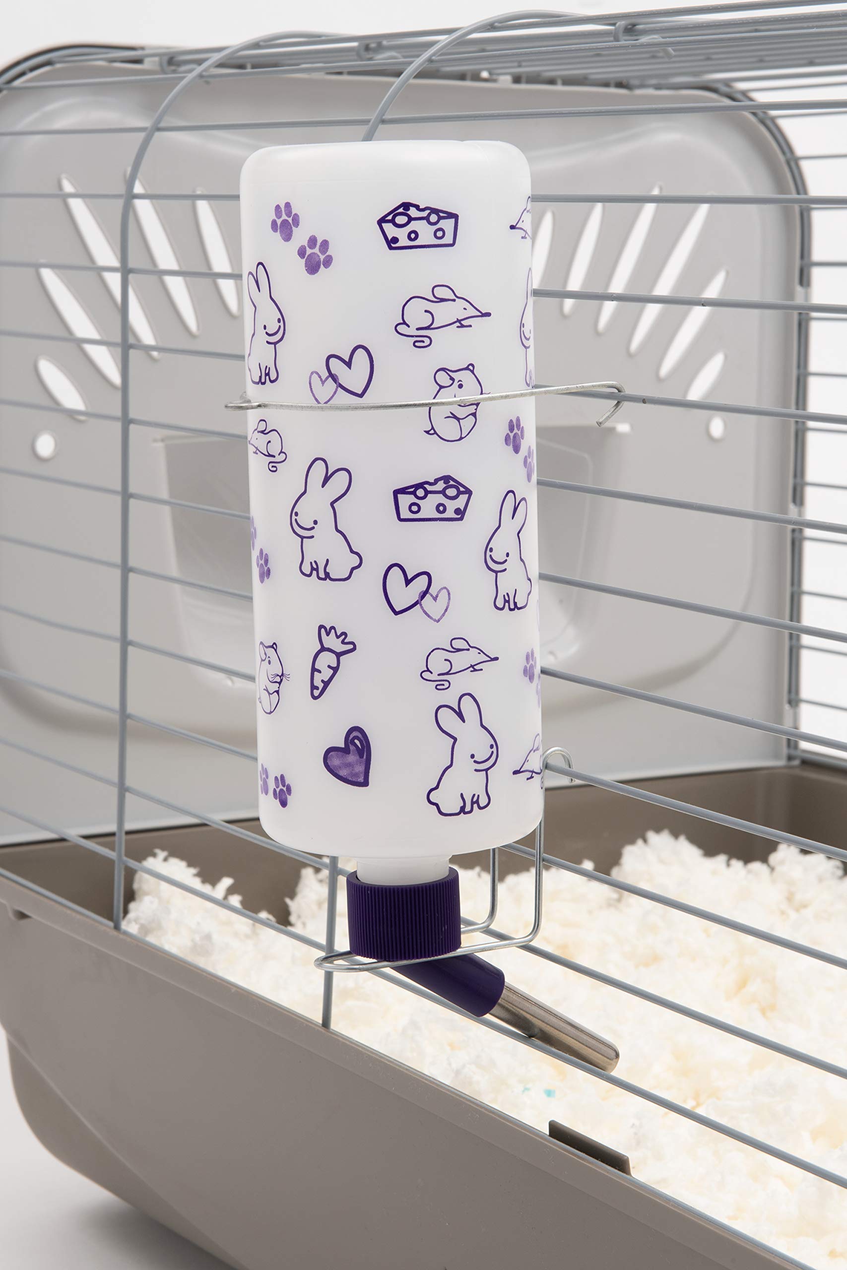 Lixit Weather Resistant Cage Water Bottles for Rabbits, Ferrets, Guinea Pigs Hamsters and Other Small Animals. (32-Ounce)